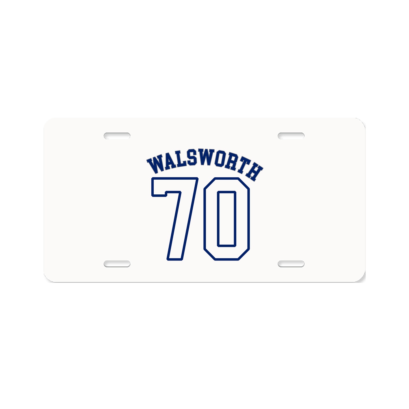 License Plate — Shirsey Arch in Classic