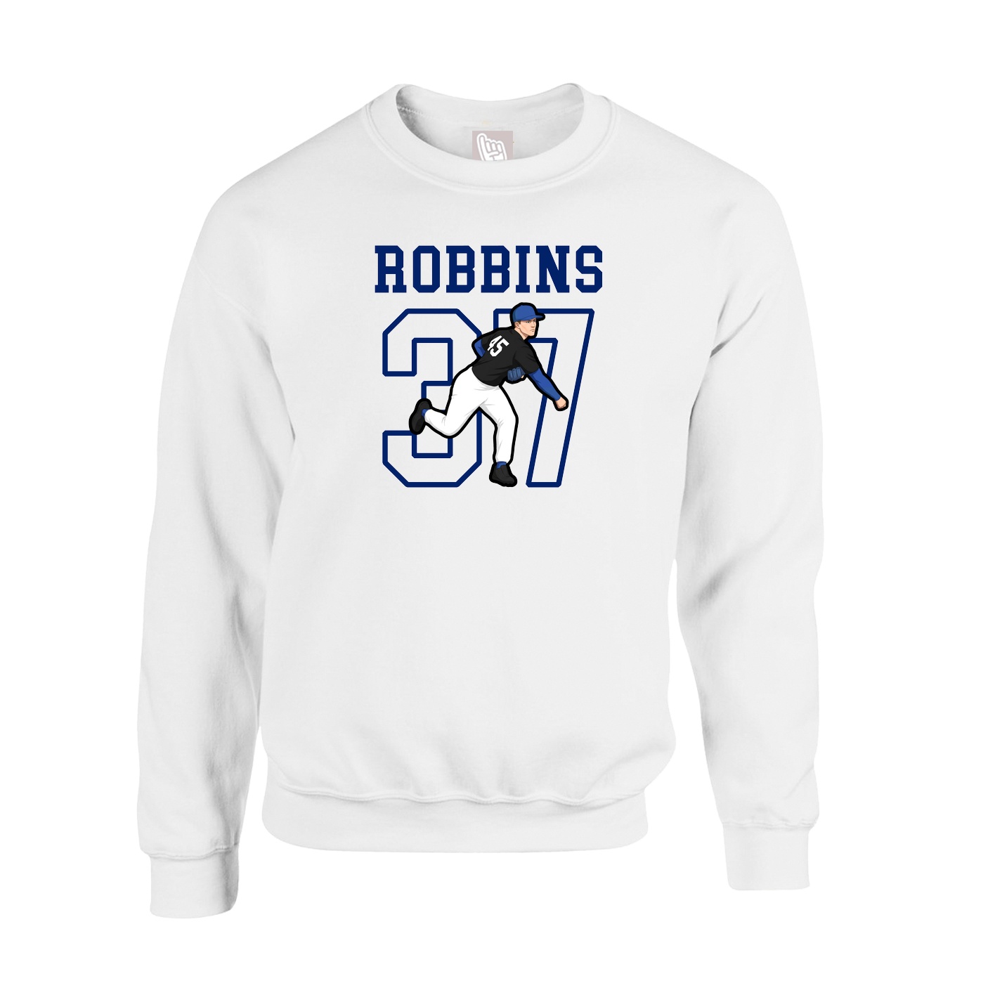 Fleece Crew — Shirsey in White
