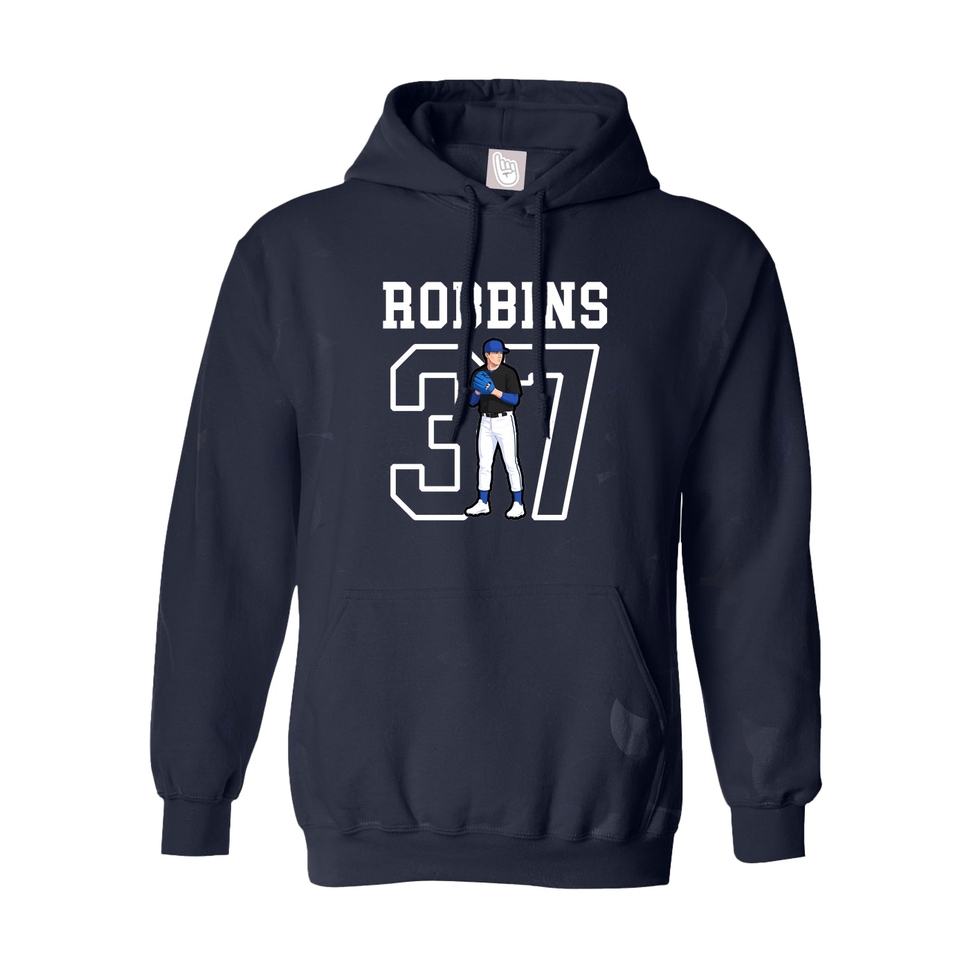 Youth Hoodie — Shirsey in Navy