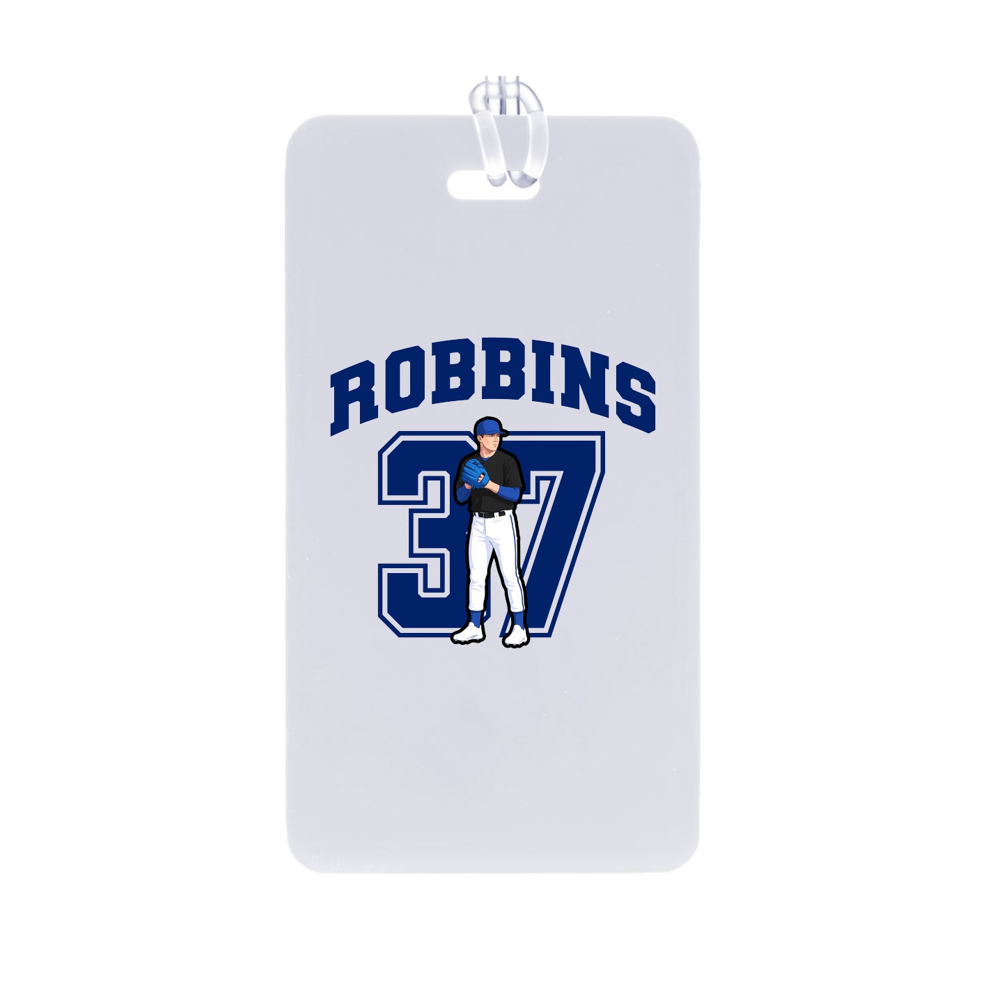 Bag Tag — Number in Classic
