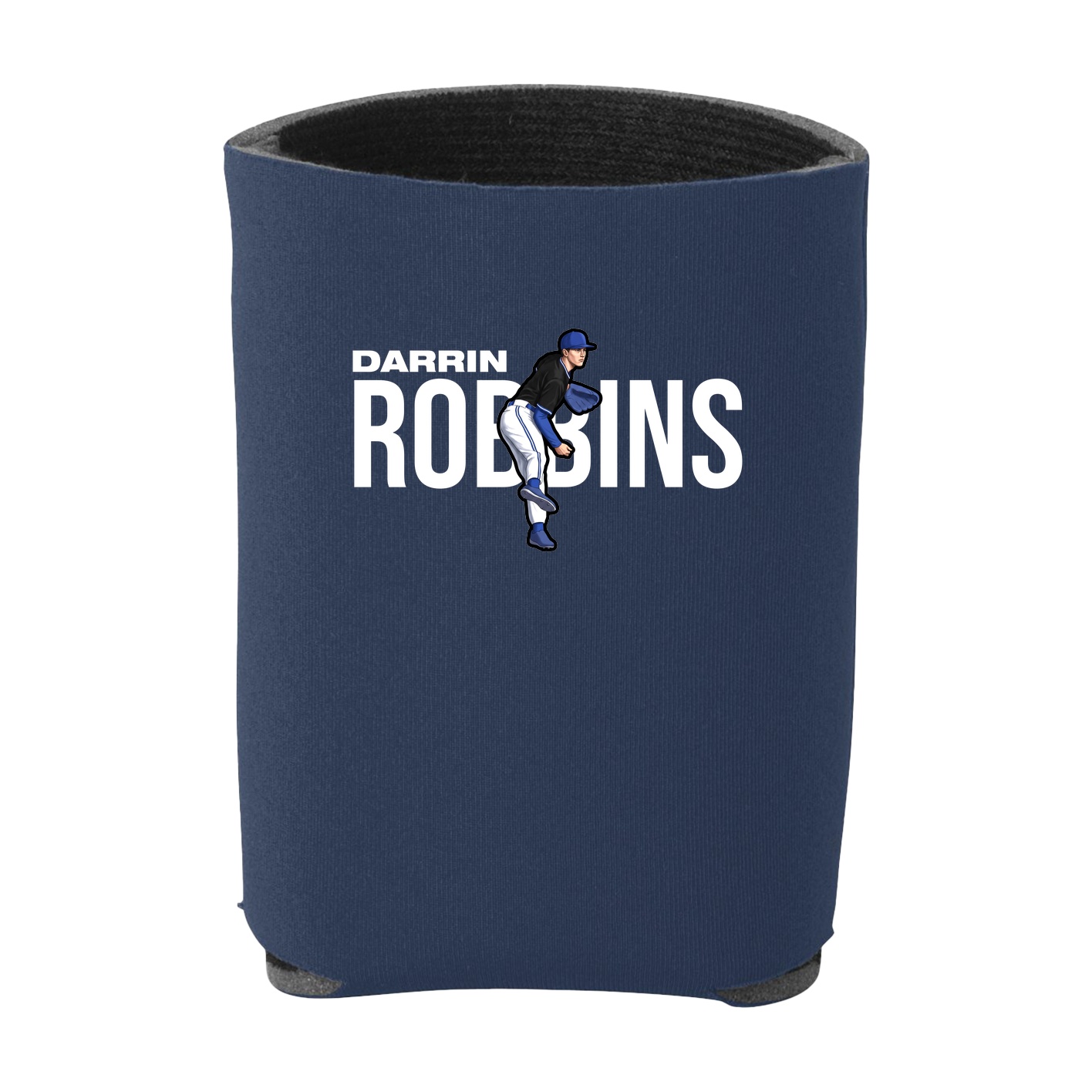 Can Holder — Player Name in Navy