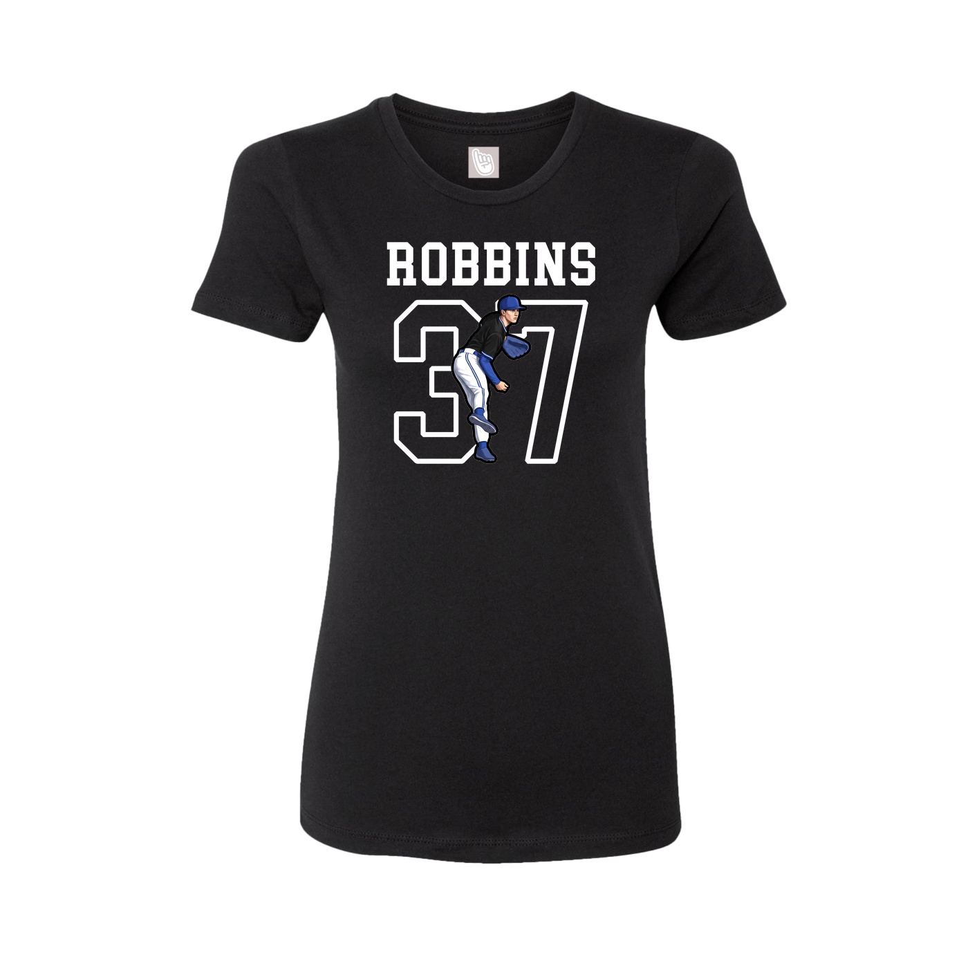 Fitted Women's Tee — Shirsey in Black