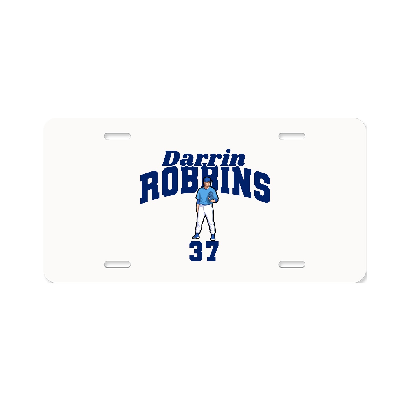 License Plate — Signature Arch in Classic