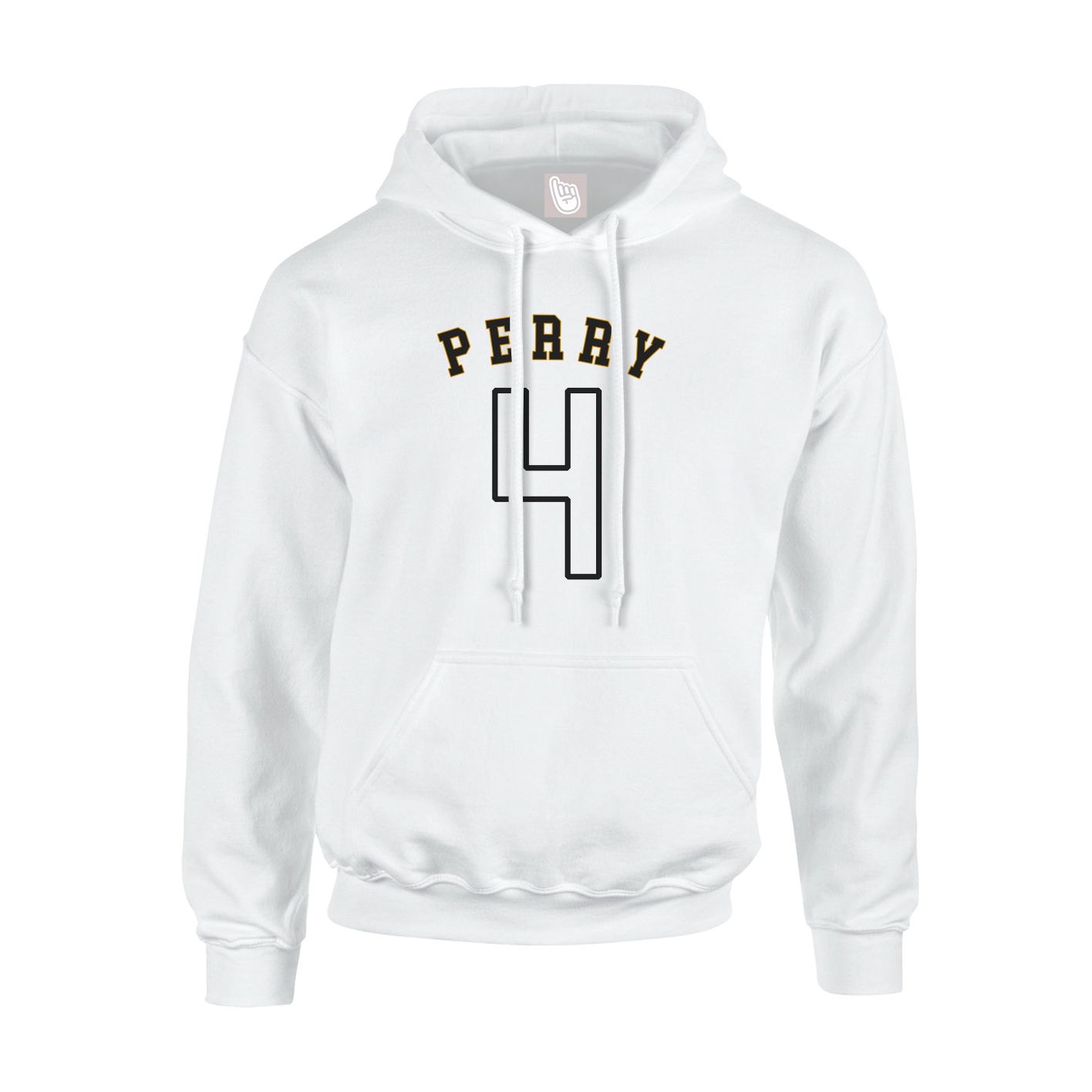 Youth Hoodie — Shirsey Arch in White
