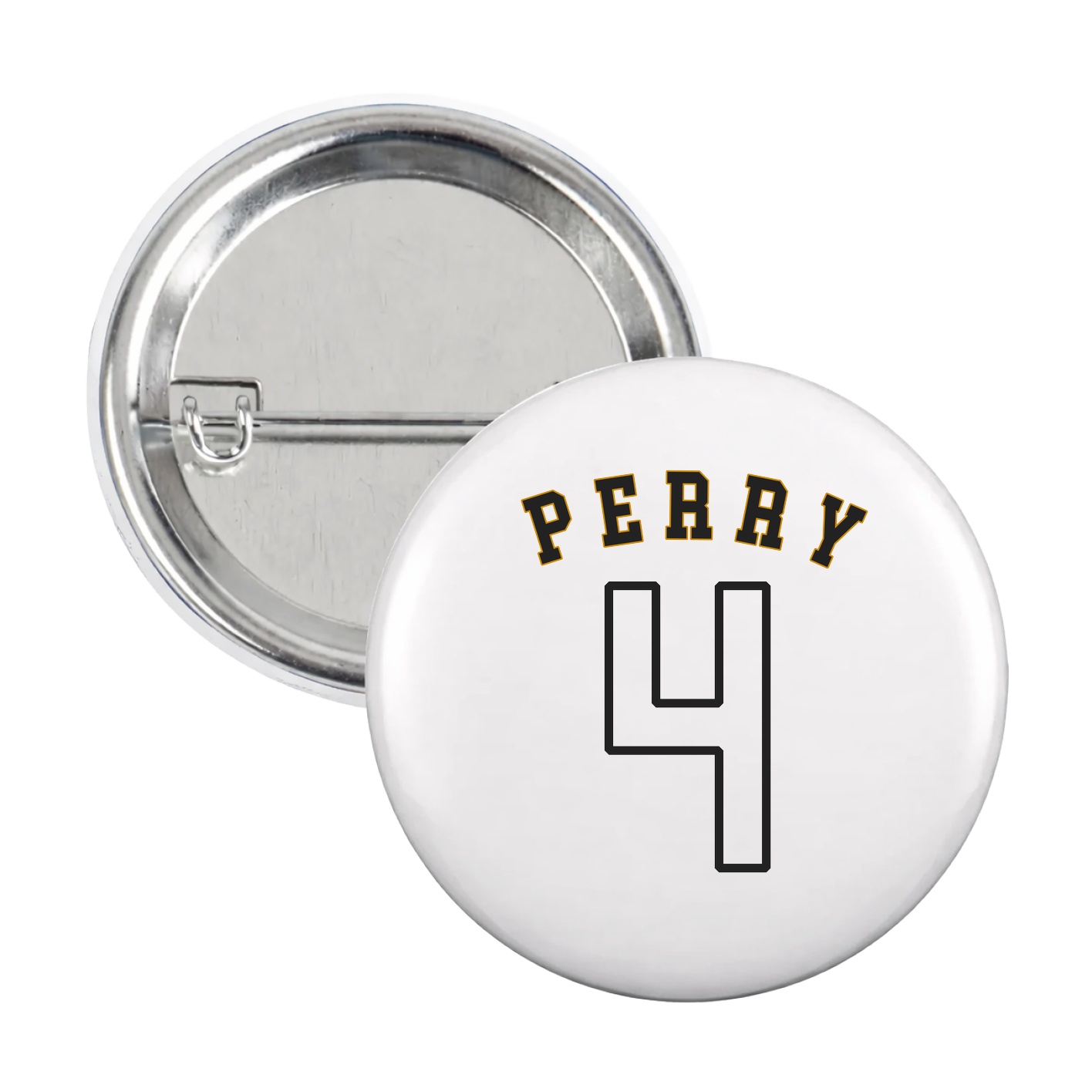Game Day Button — Shirsey Arch in White