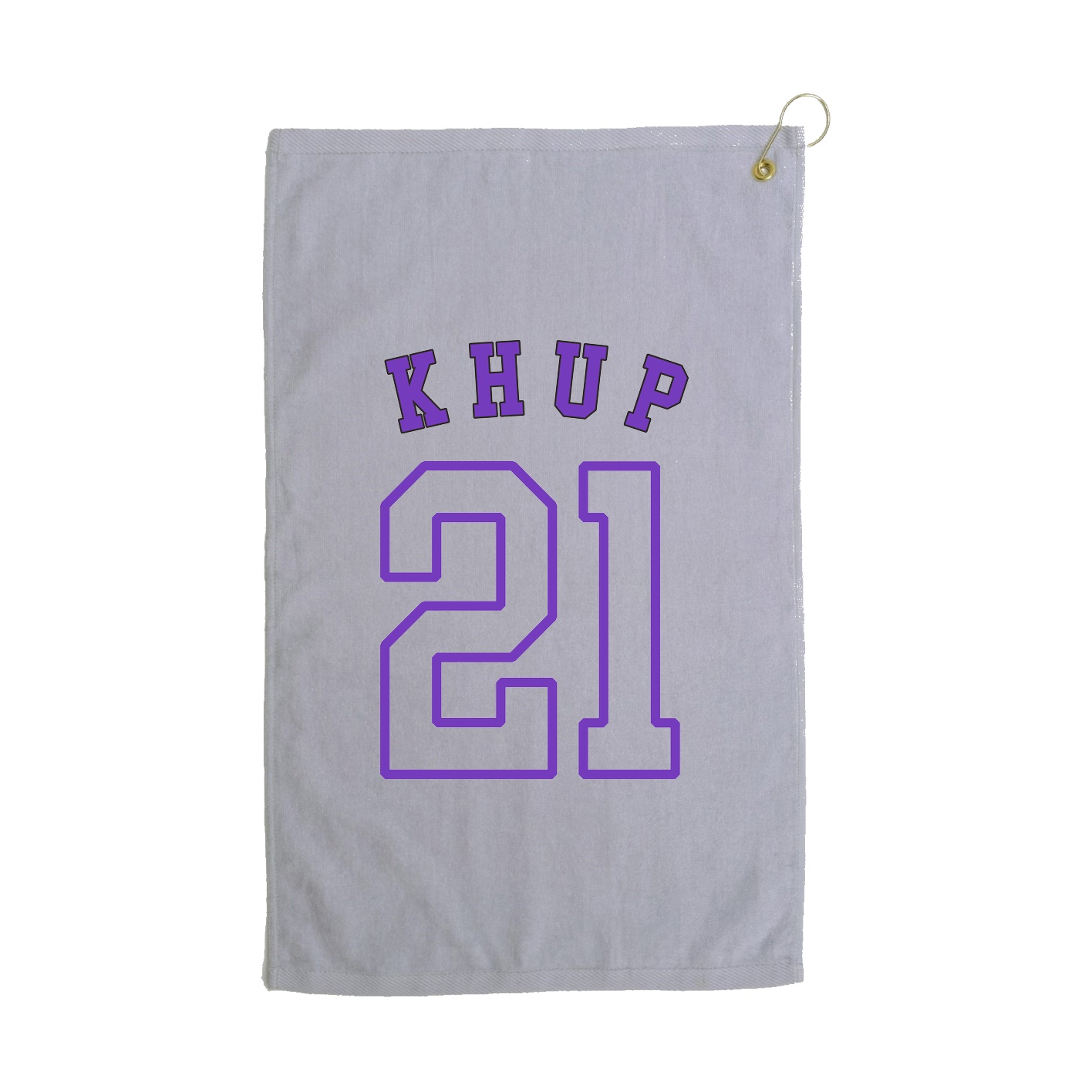Golf Towel — Shirsey Arch in Grey
