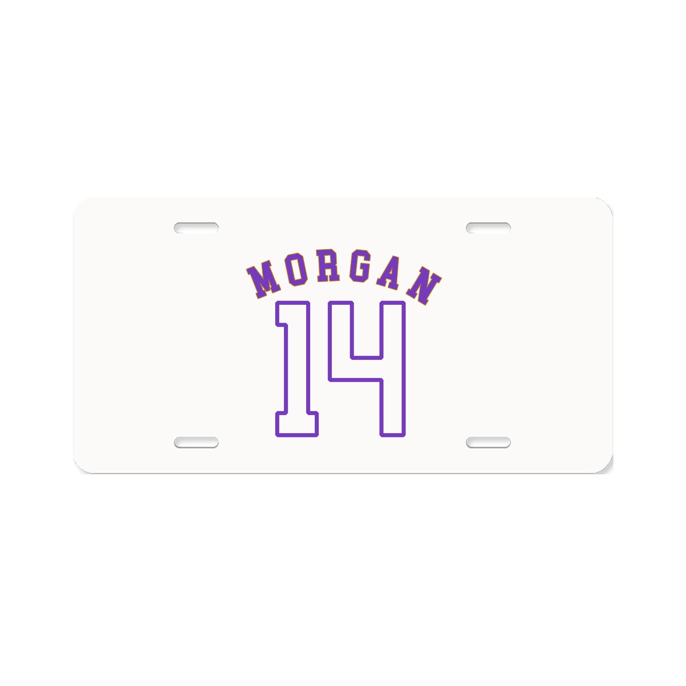 License Plate — Shirsey Arch in Classic