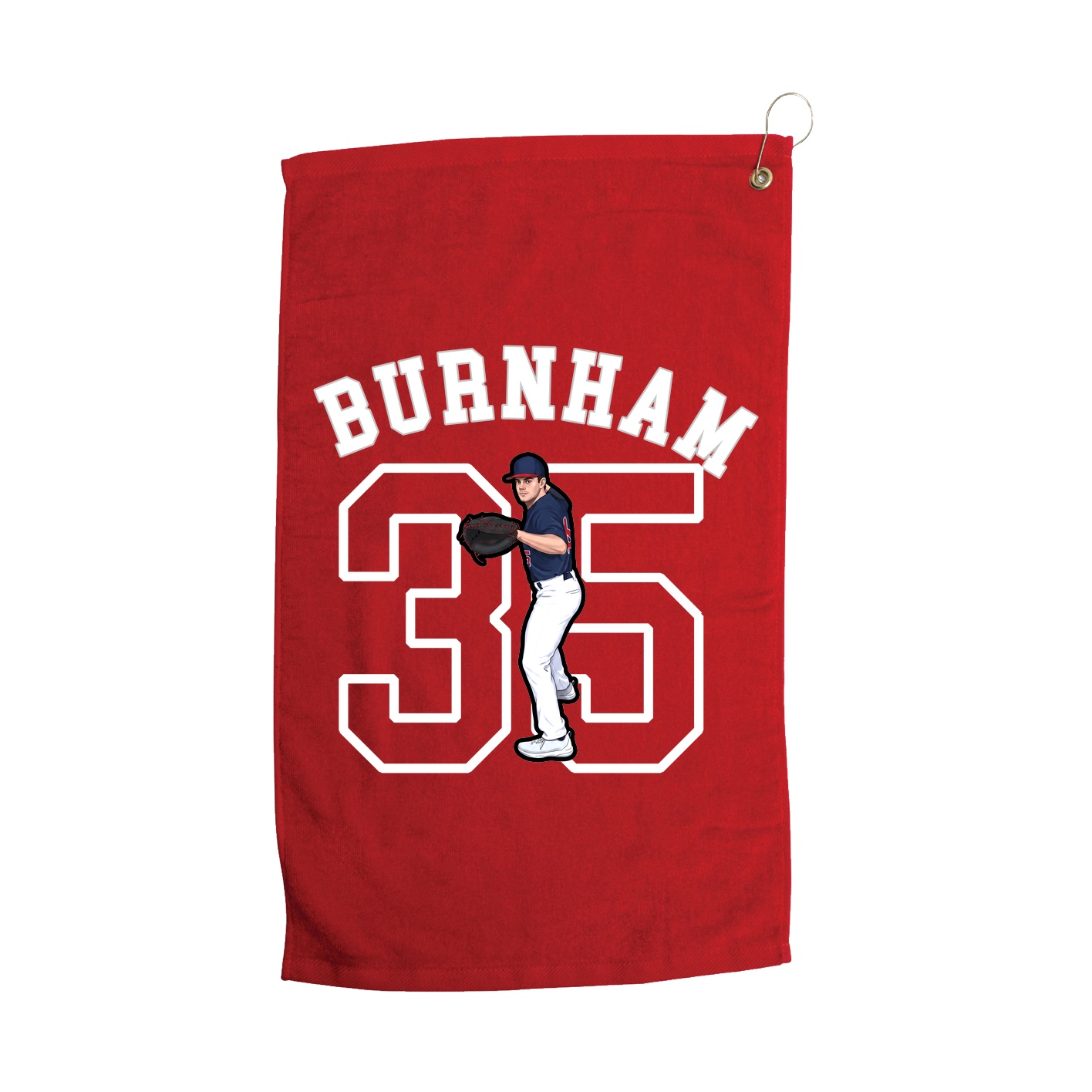 Golf Towel — Shirsey Arch in Red