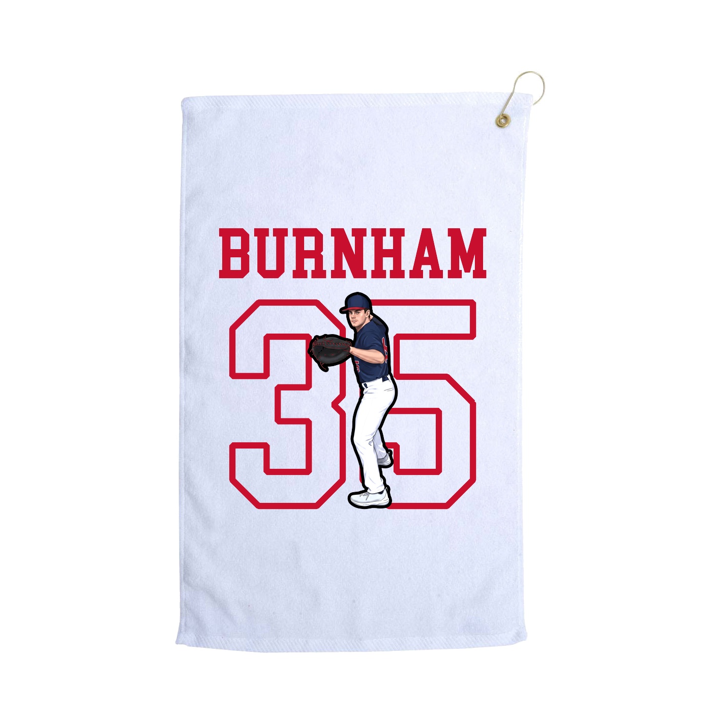 Golf Towel — Shirsey in White