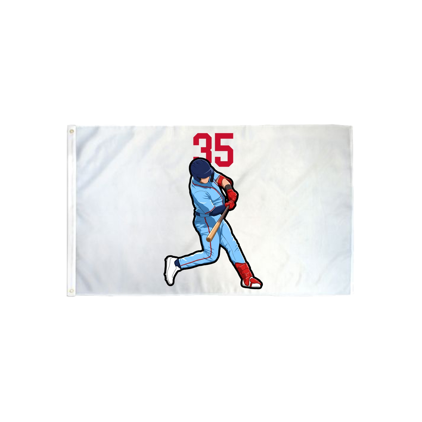 3x5 Flag — Number Top in Classic