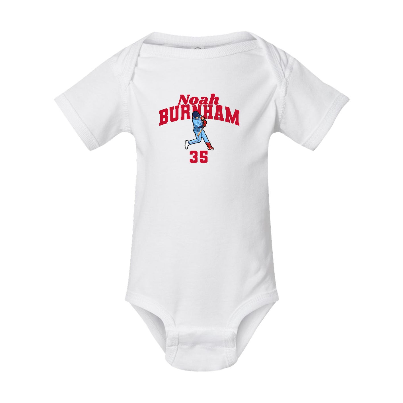 Baby Onesie — Signature Arch in White