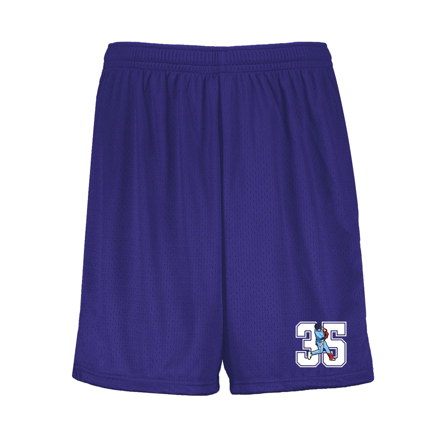 Shorts — Number in Purple