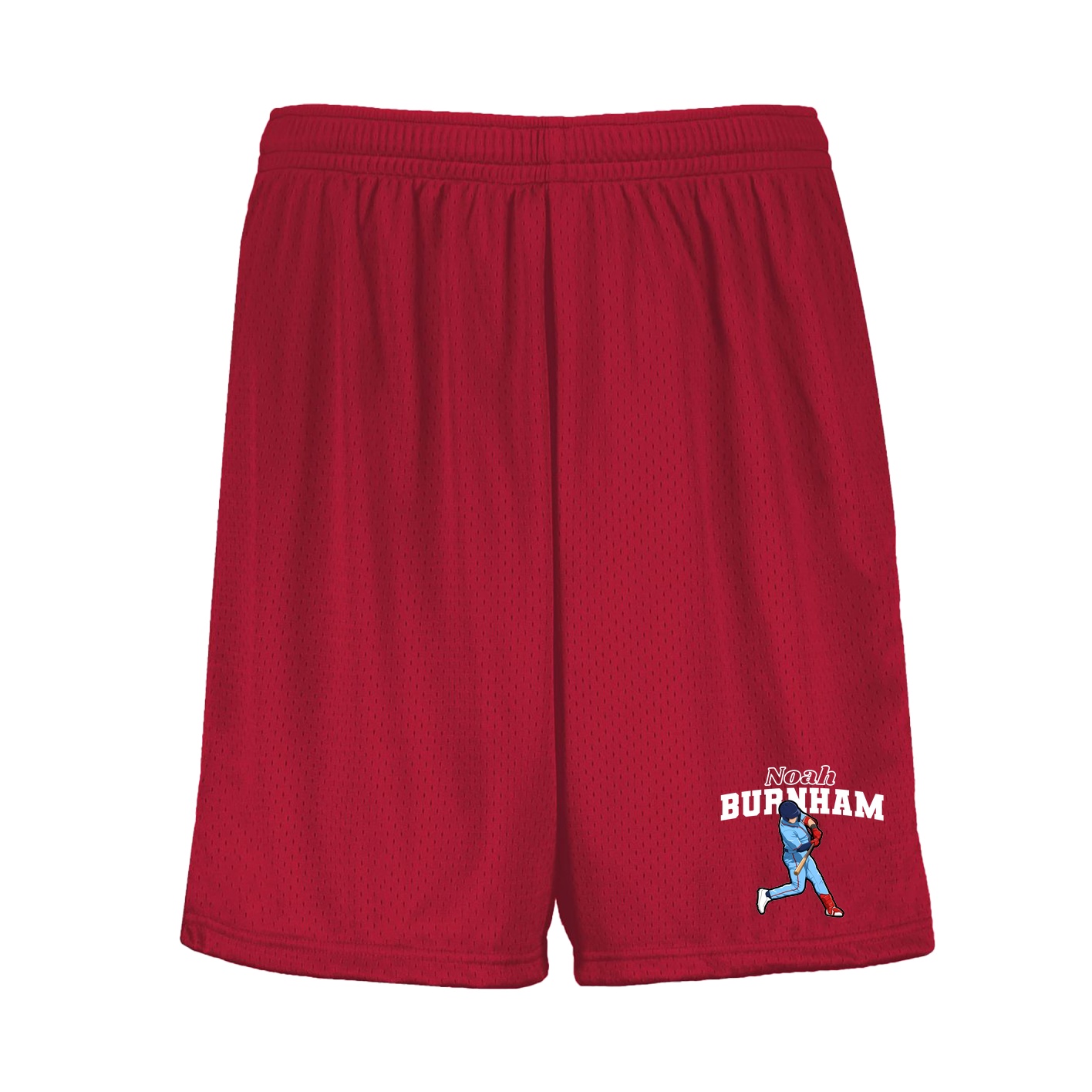 Shorts — Name Arch in Red