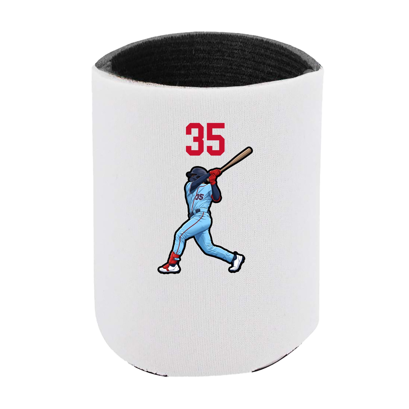Can Holder — Number Top in White
