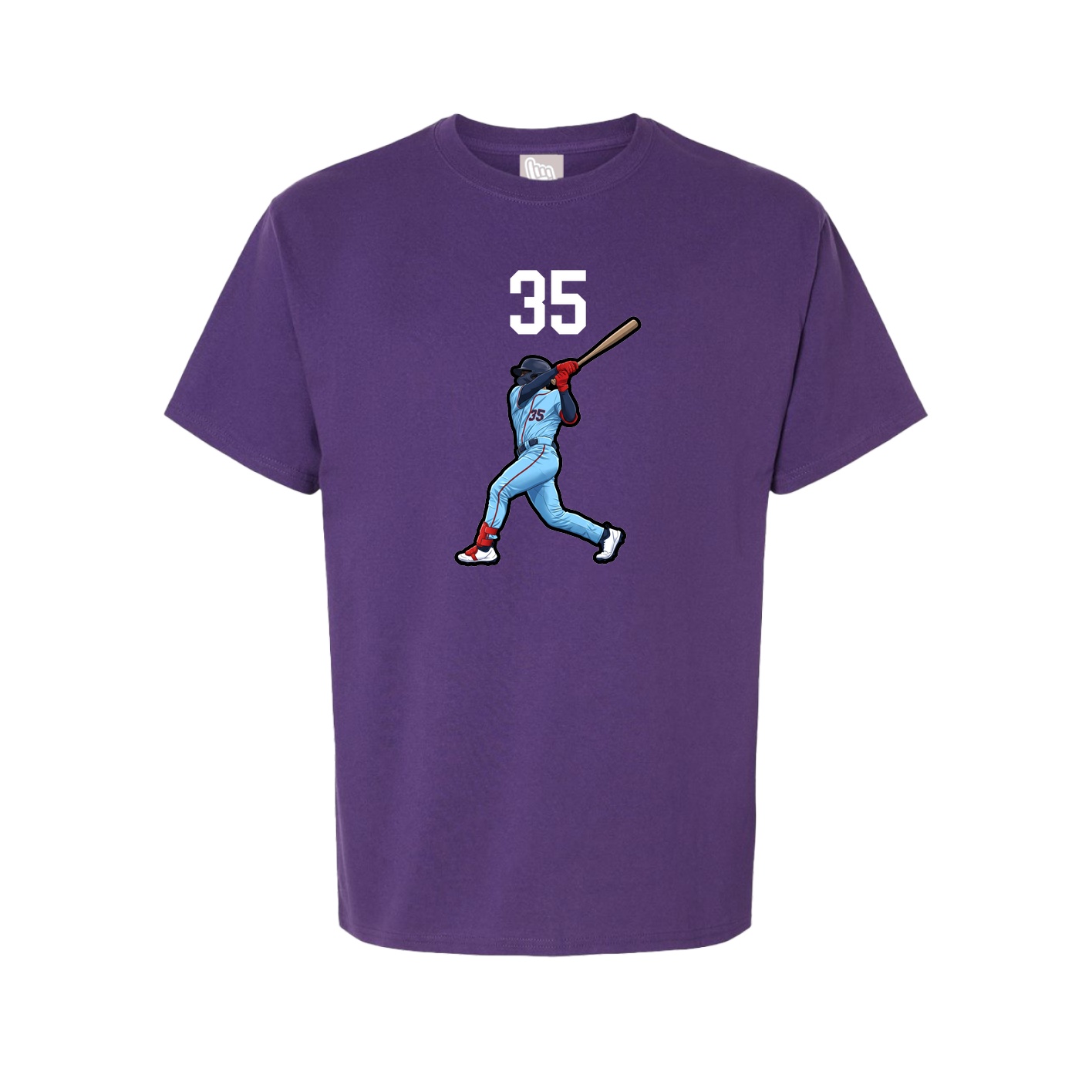 Tee — Number Top in Purple