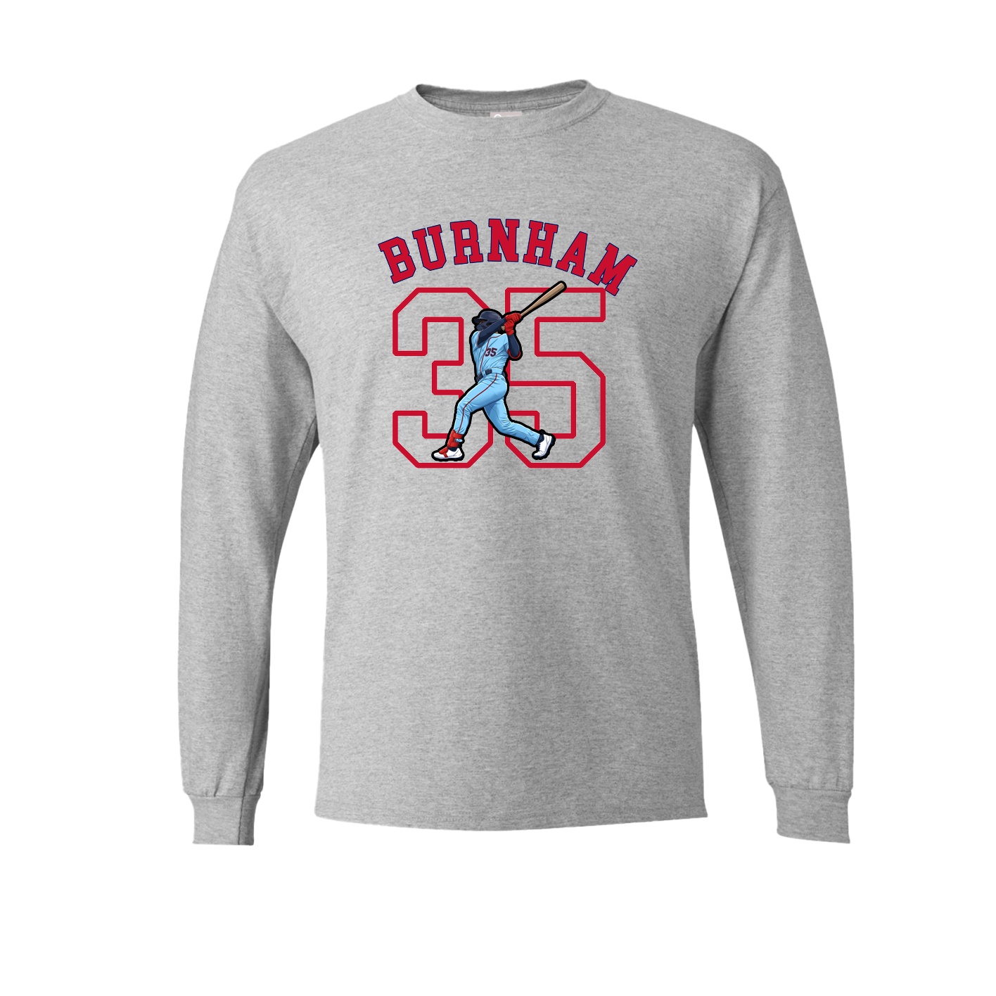 Long Sleeve Tee — Shirsey Arch in Grey