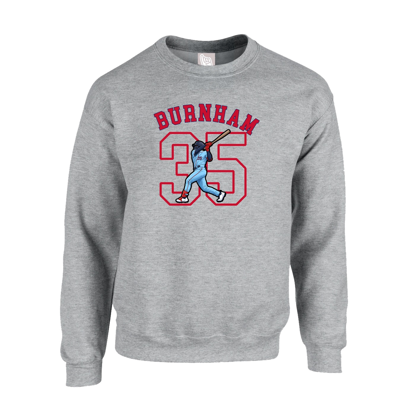 Fleece Crew — Shirsey Arch in Grey