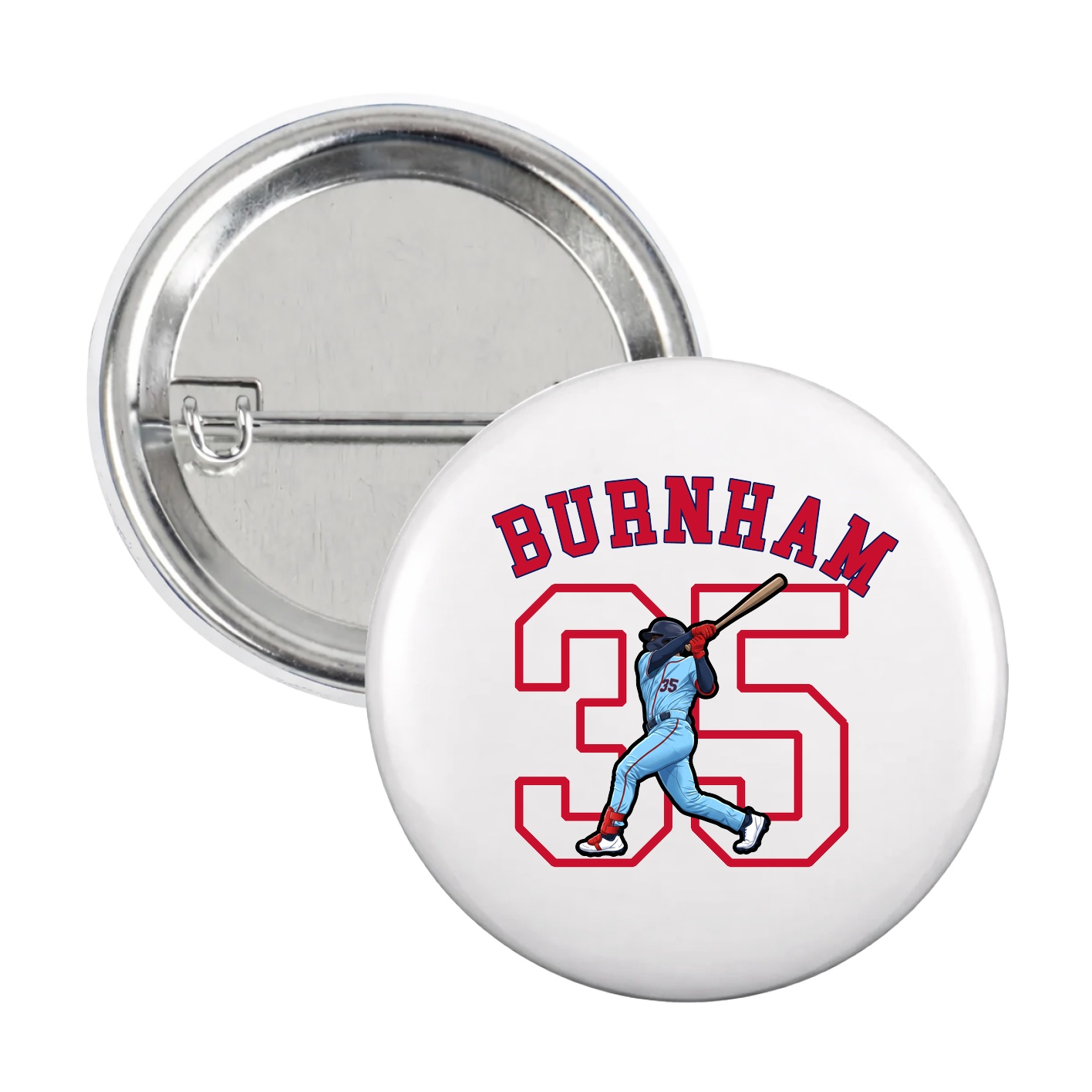 Game Day Button — Shirsey Arch in White