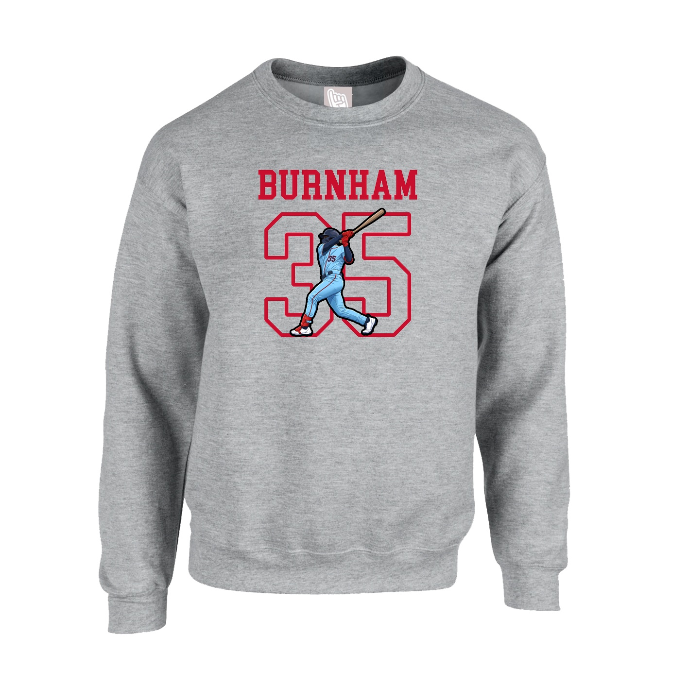 Fleece Crew — Shirsey in Grey
