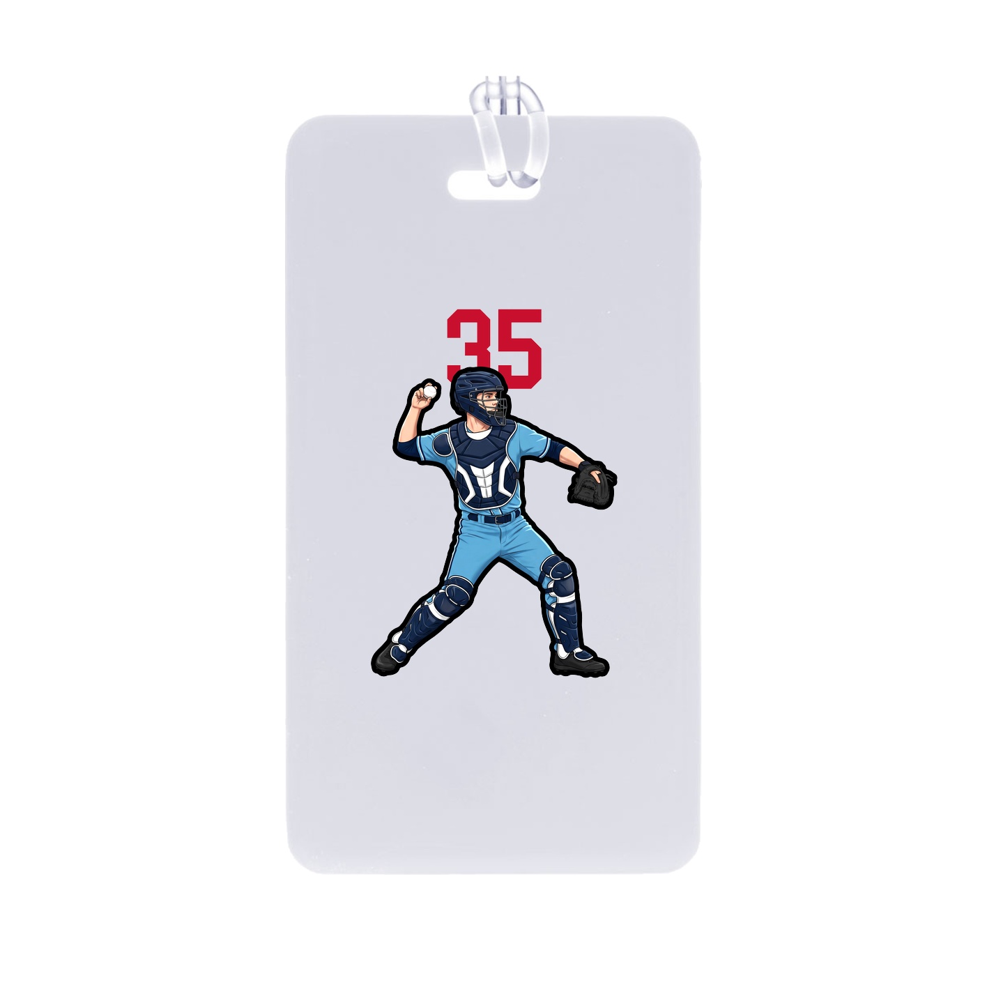 Bag Tag — Number Top in Classic