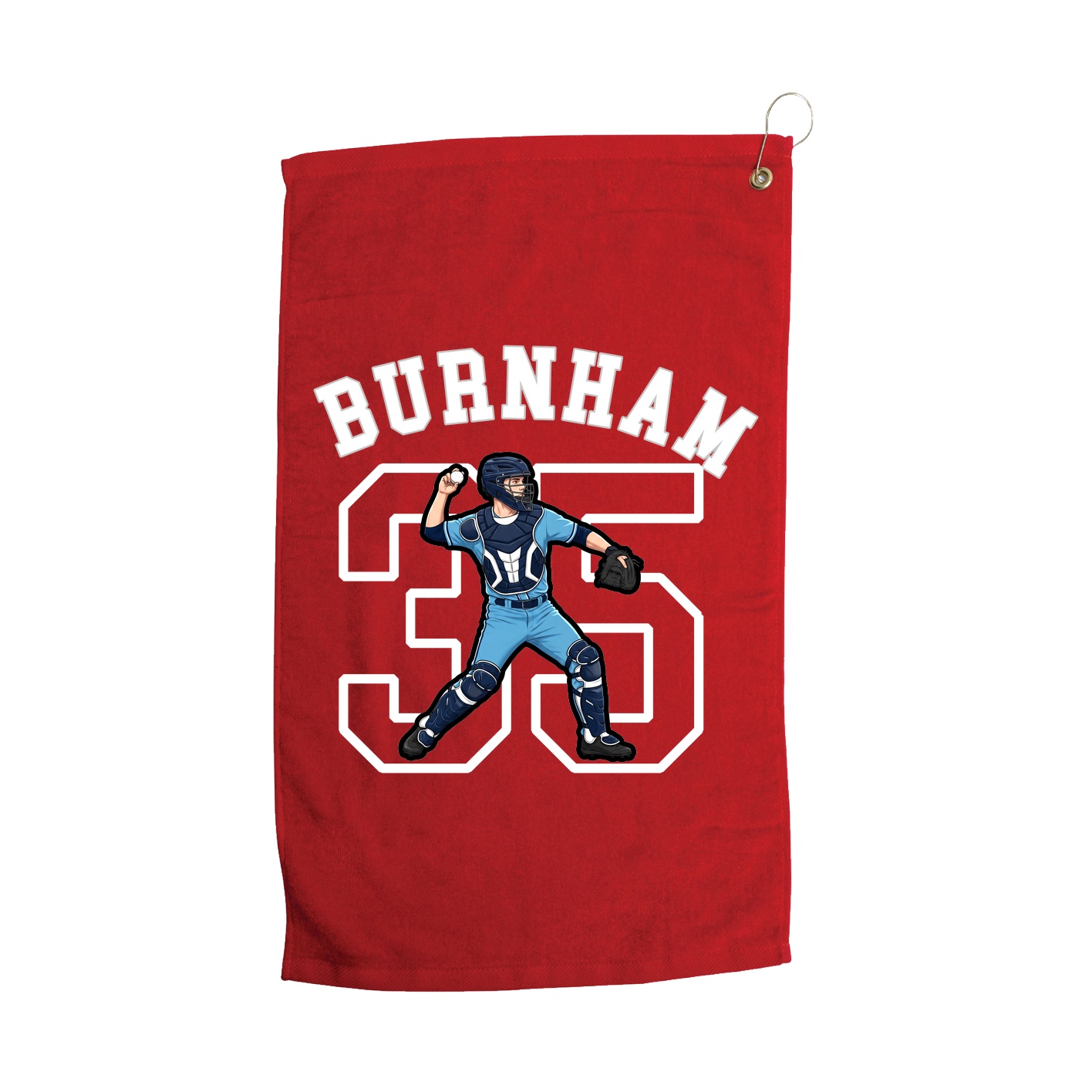 Golf Towel — Shirsey Arch in Red