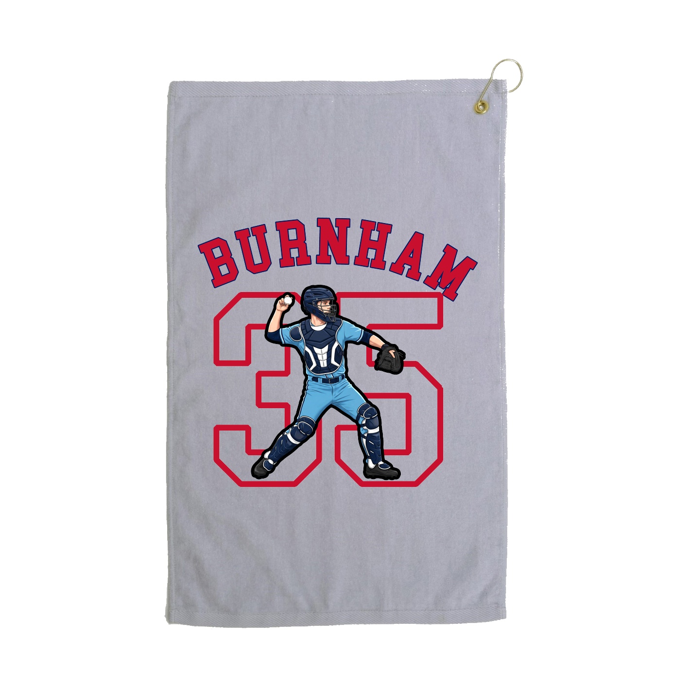 Golf Towel — Shirsey Arch in Grey