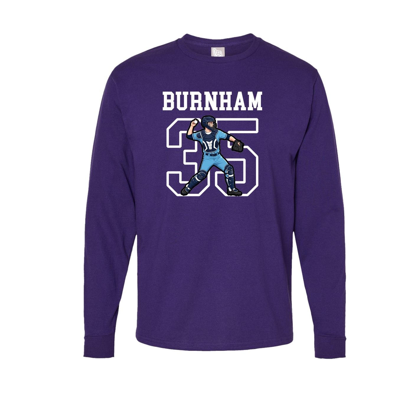 Long Sleeve Tee — Shirsey in Purple