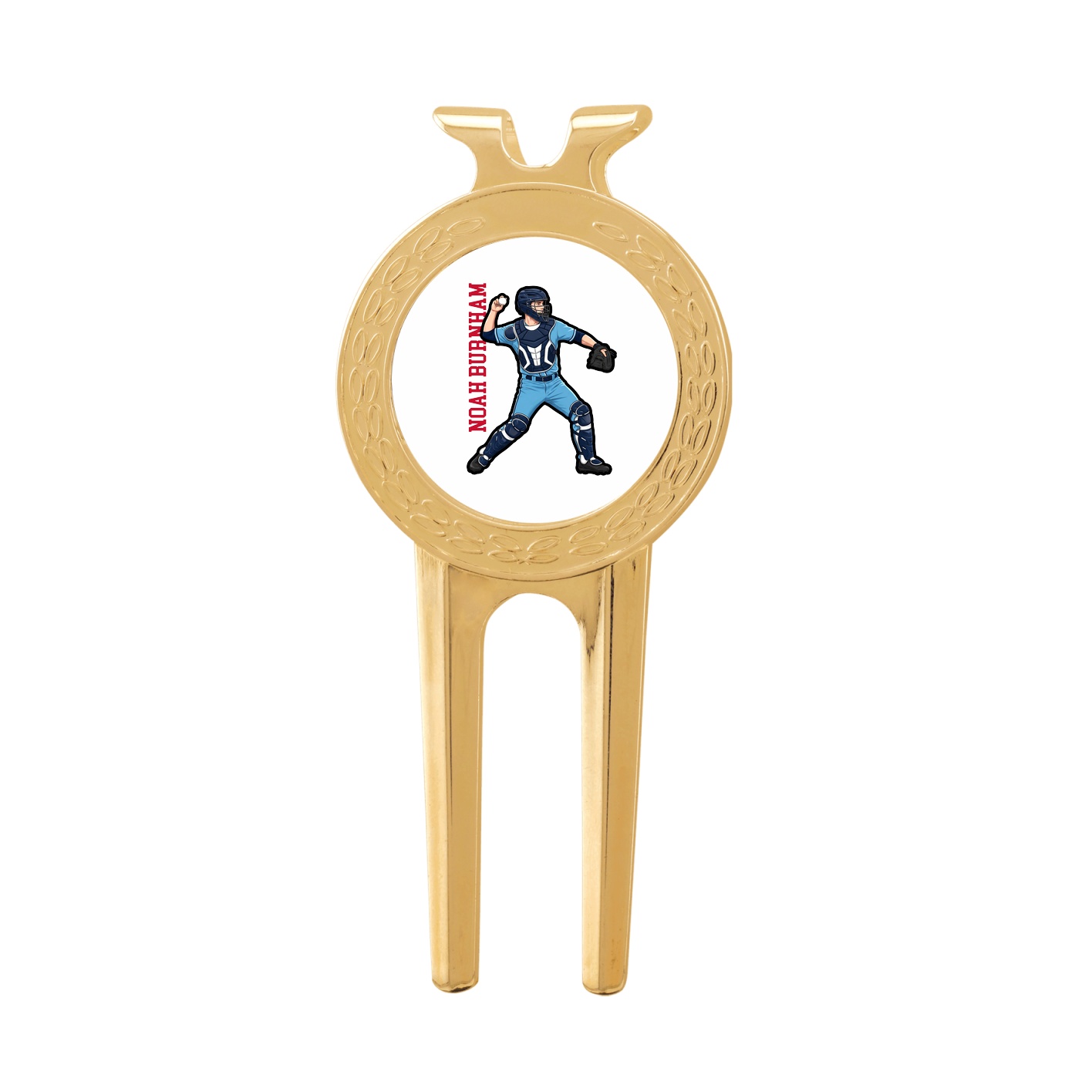 Divot Tool with Ball Marker — Name Vertical in Classic