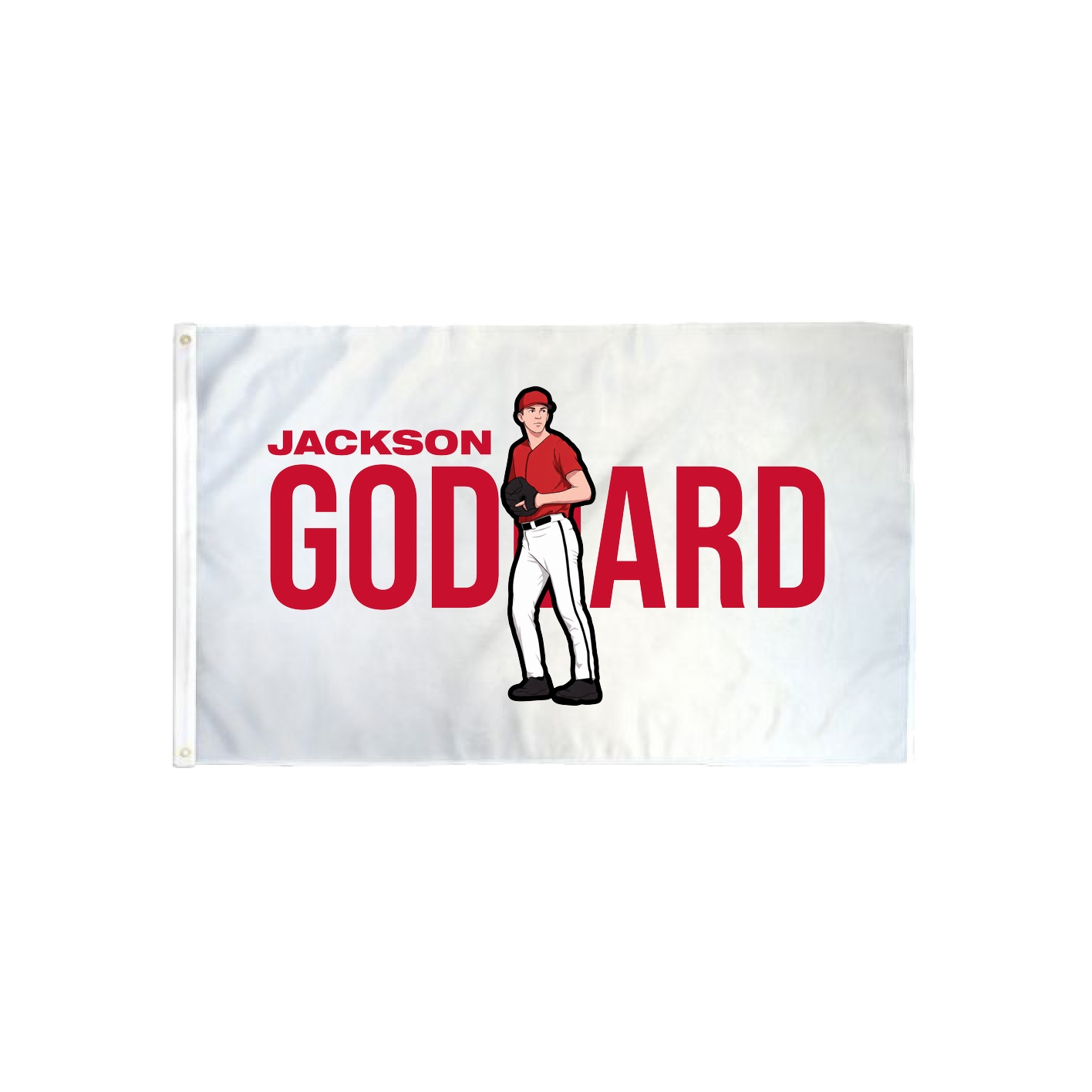3x5 Flag — Player Name in Classic