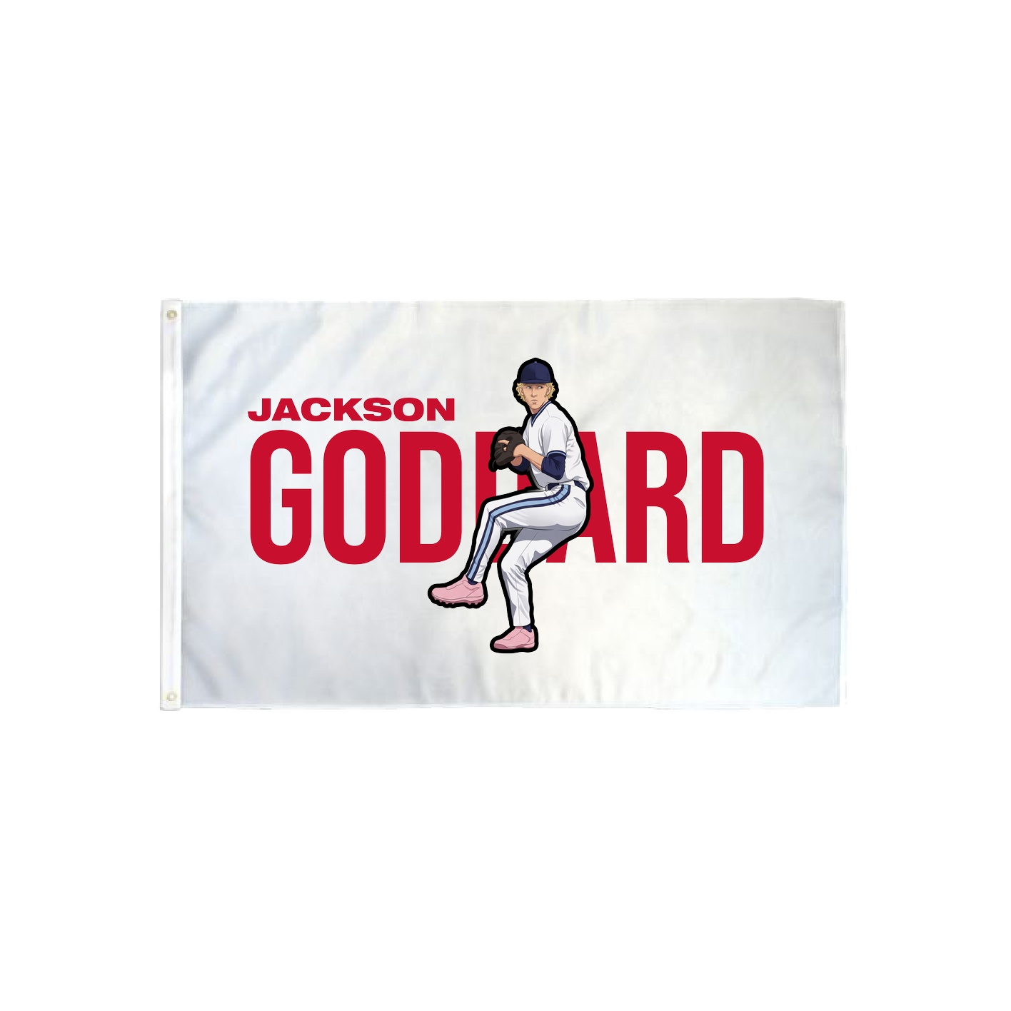 3x5 Flag — Player Name in Classic