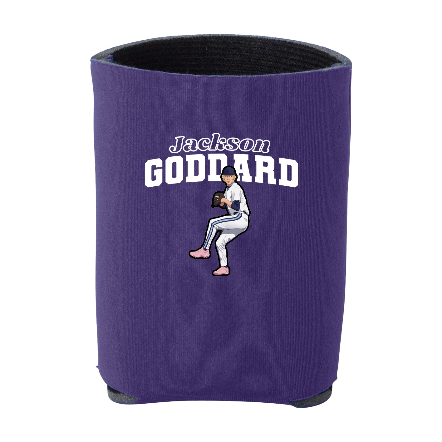 Can Holder — Name Arch in Purple