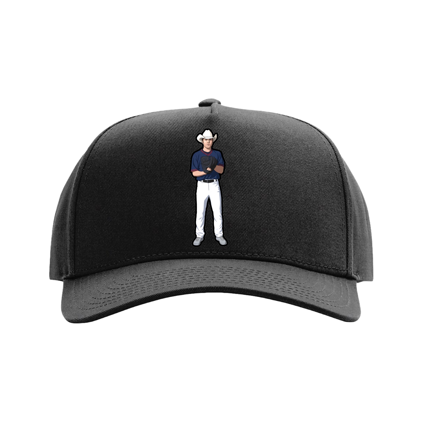 Full Fabric Five-Panel Champ Cap