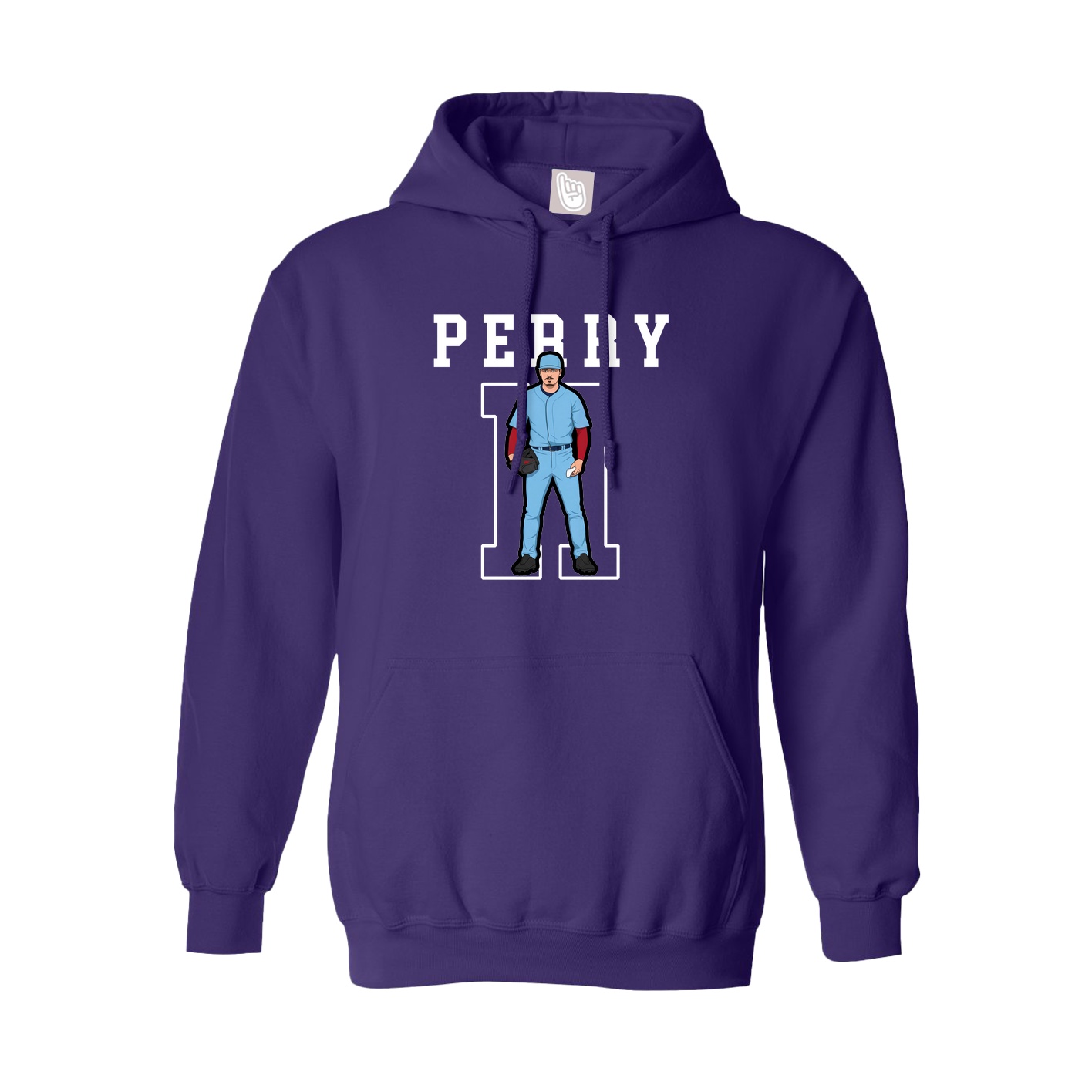 Hoodie — Shirsey in Purple