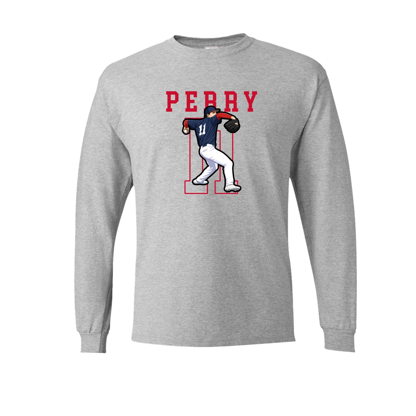 Long Sleeve Tee — Shirsey in Grey