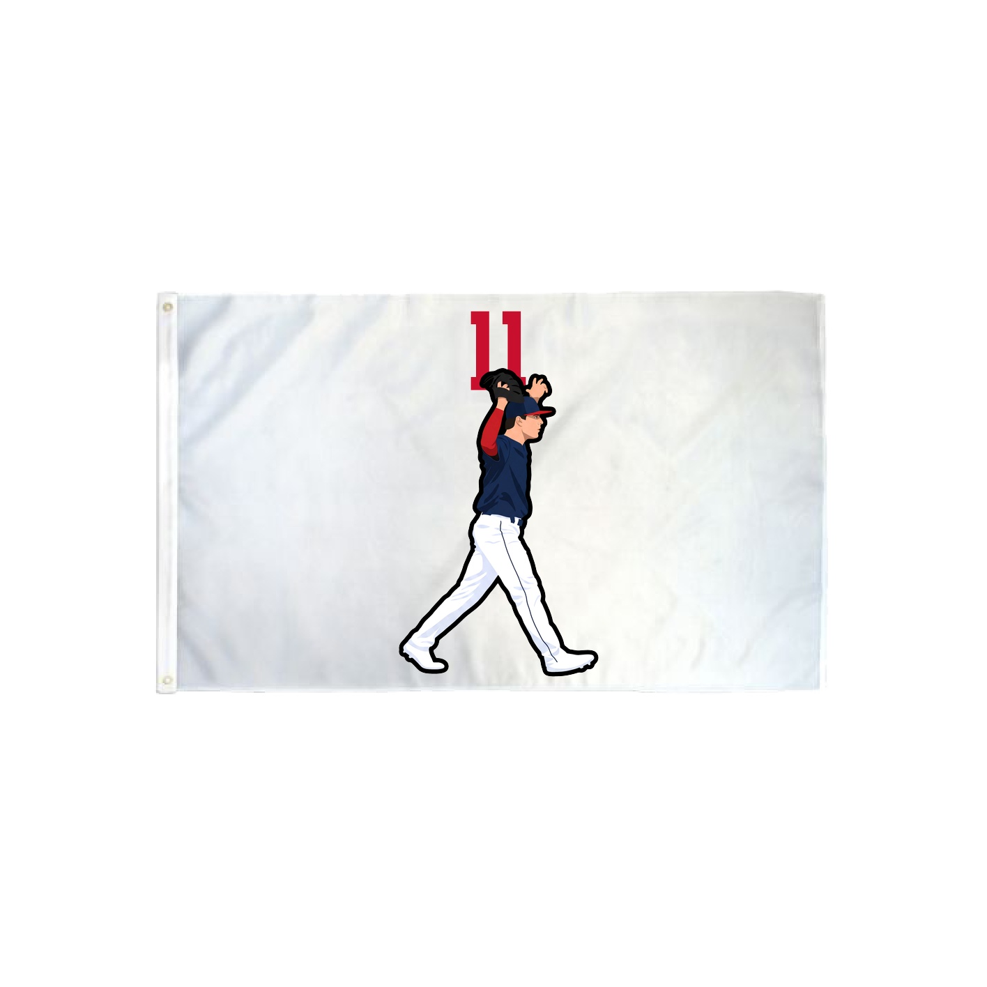 3x5 Flag — Number Top in Classic