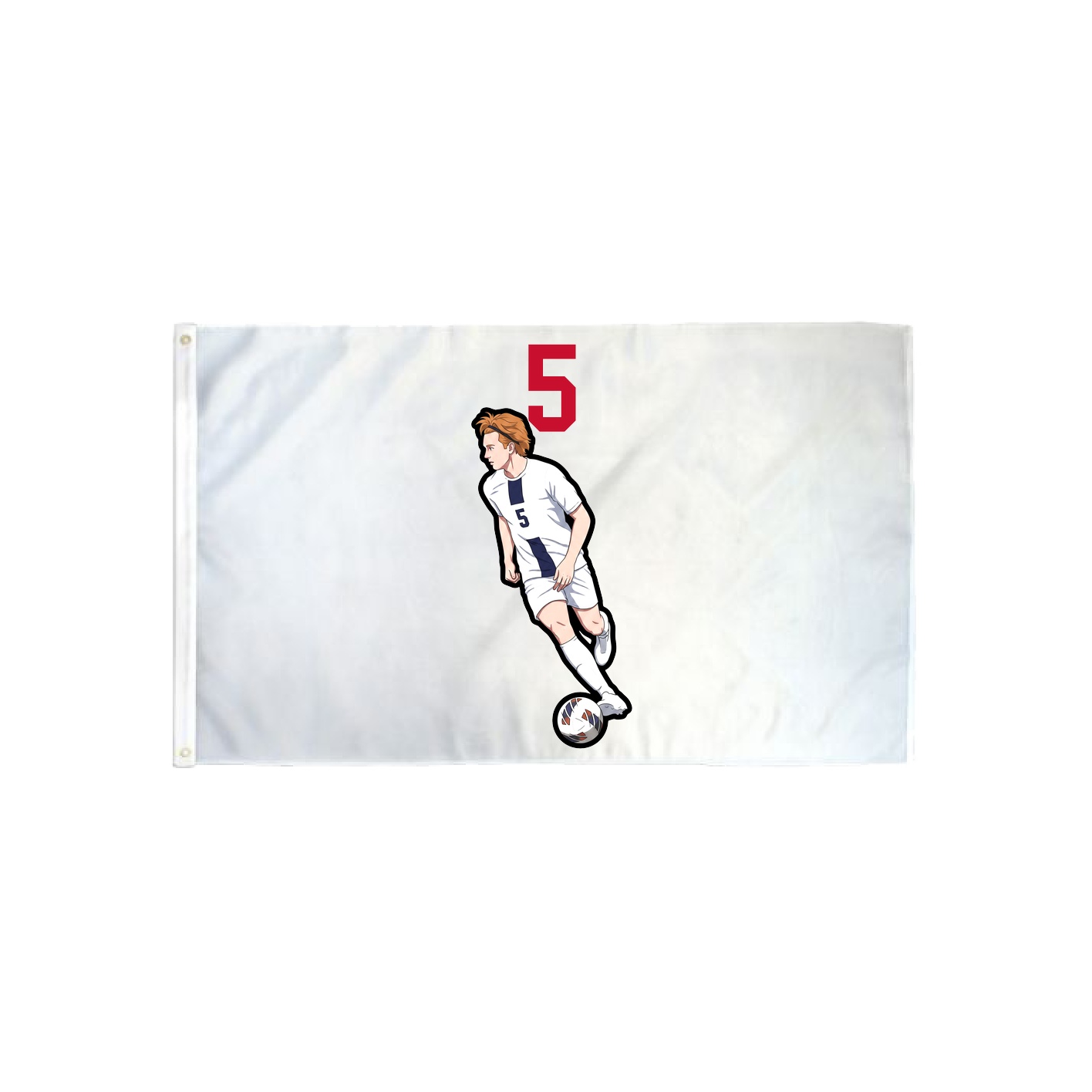 3x5 Flag — Number Top in Classic