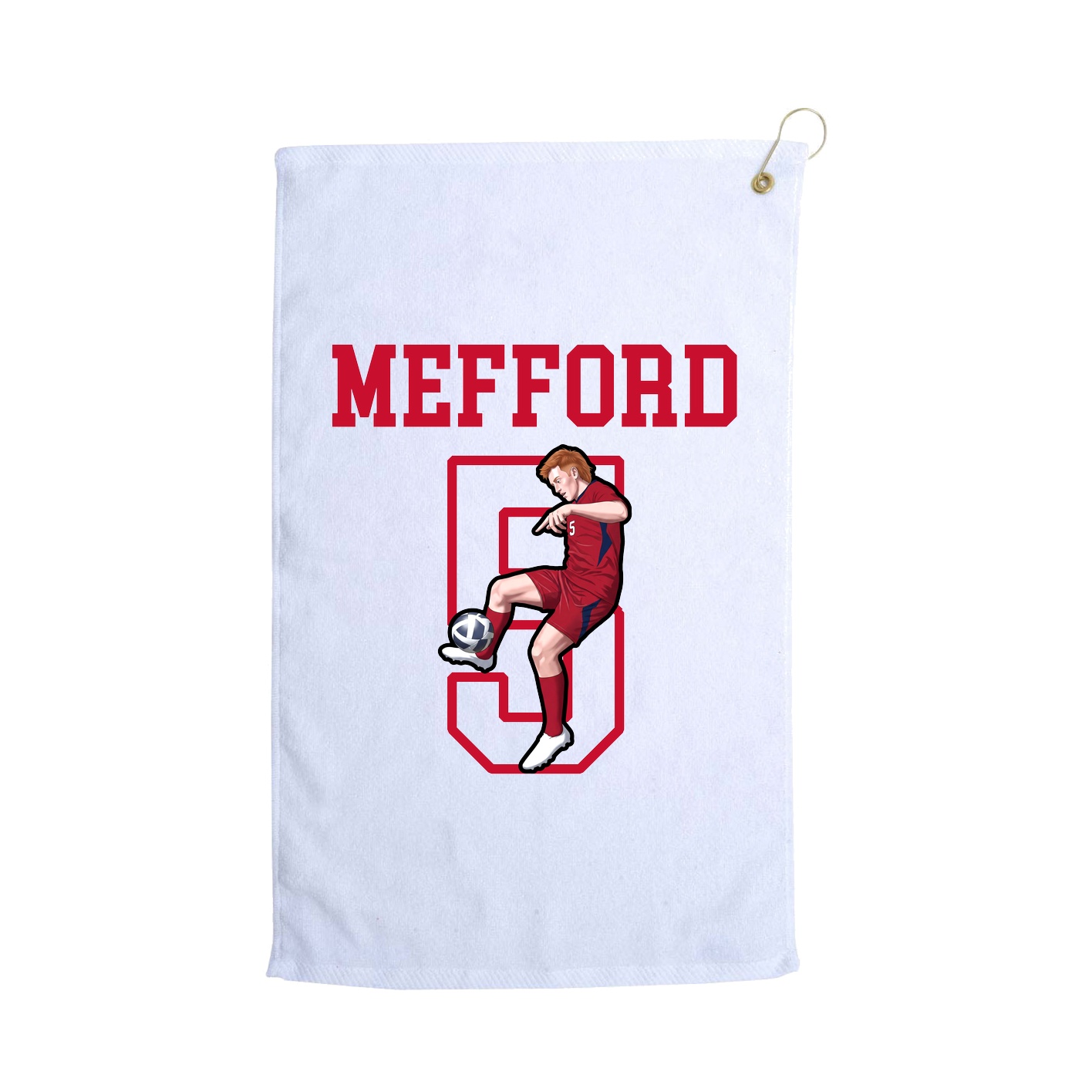 Golf Towel — Shirsey in White