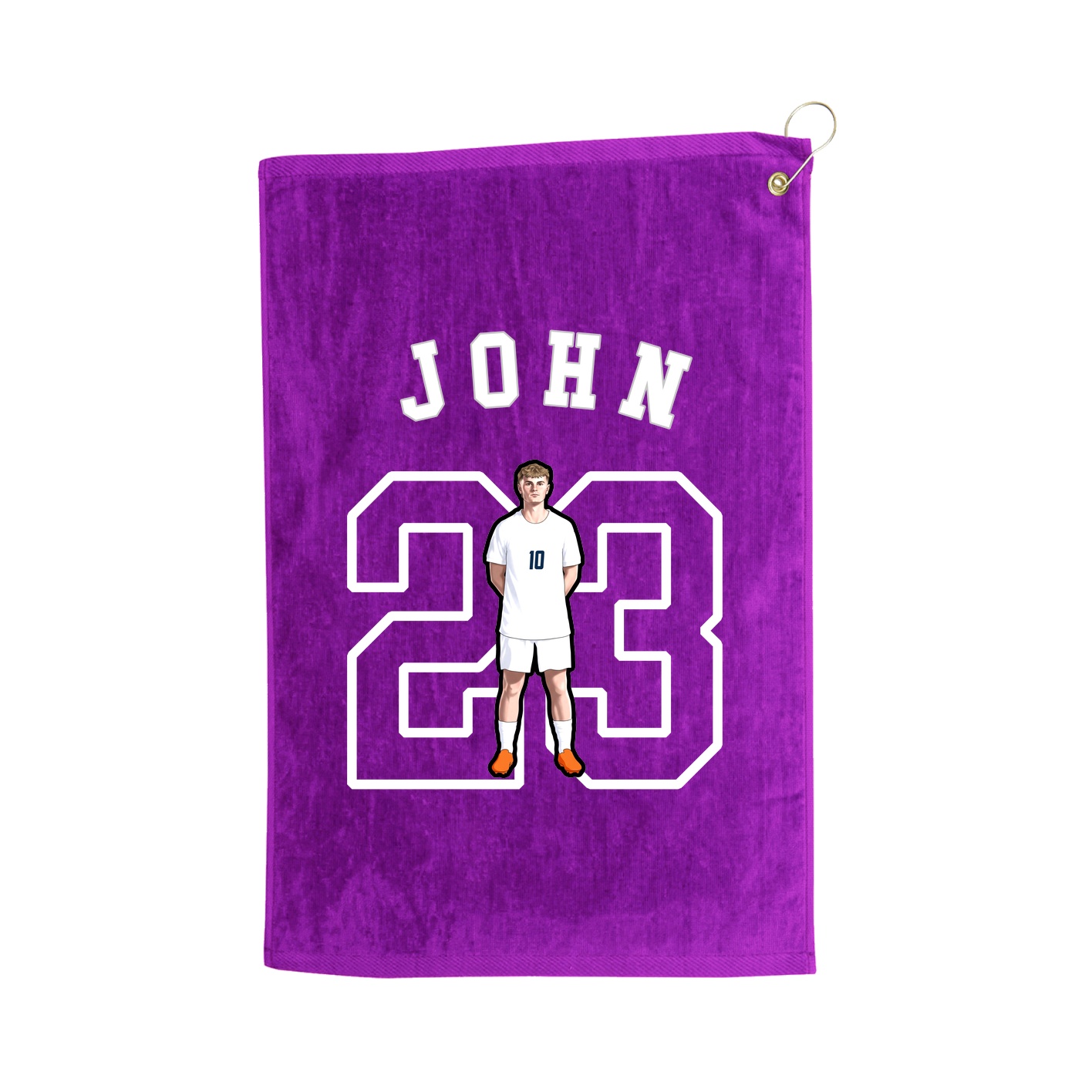 Golf Towel — Shirsey Arch in Purple
