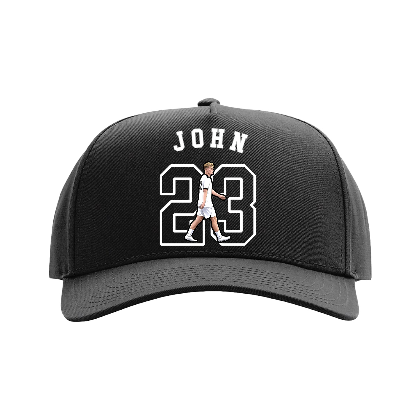 Full Fabric Five-Panel Champ Cap