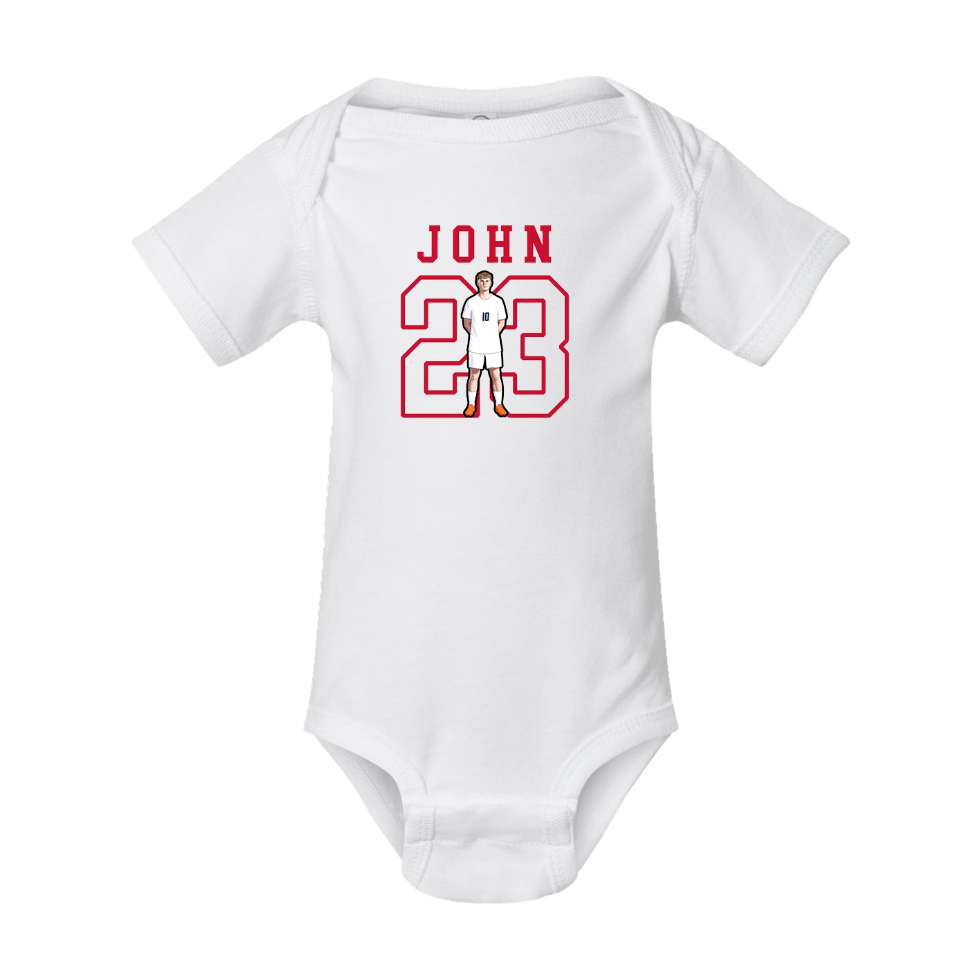 Baby Onesie — Shirsey in White