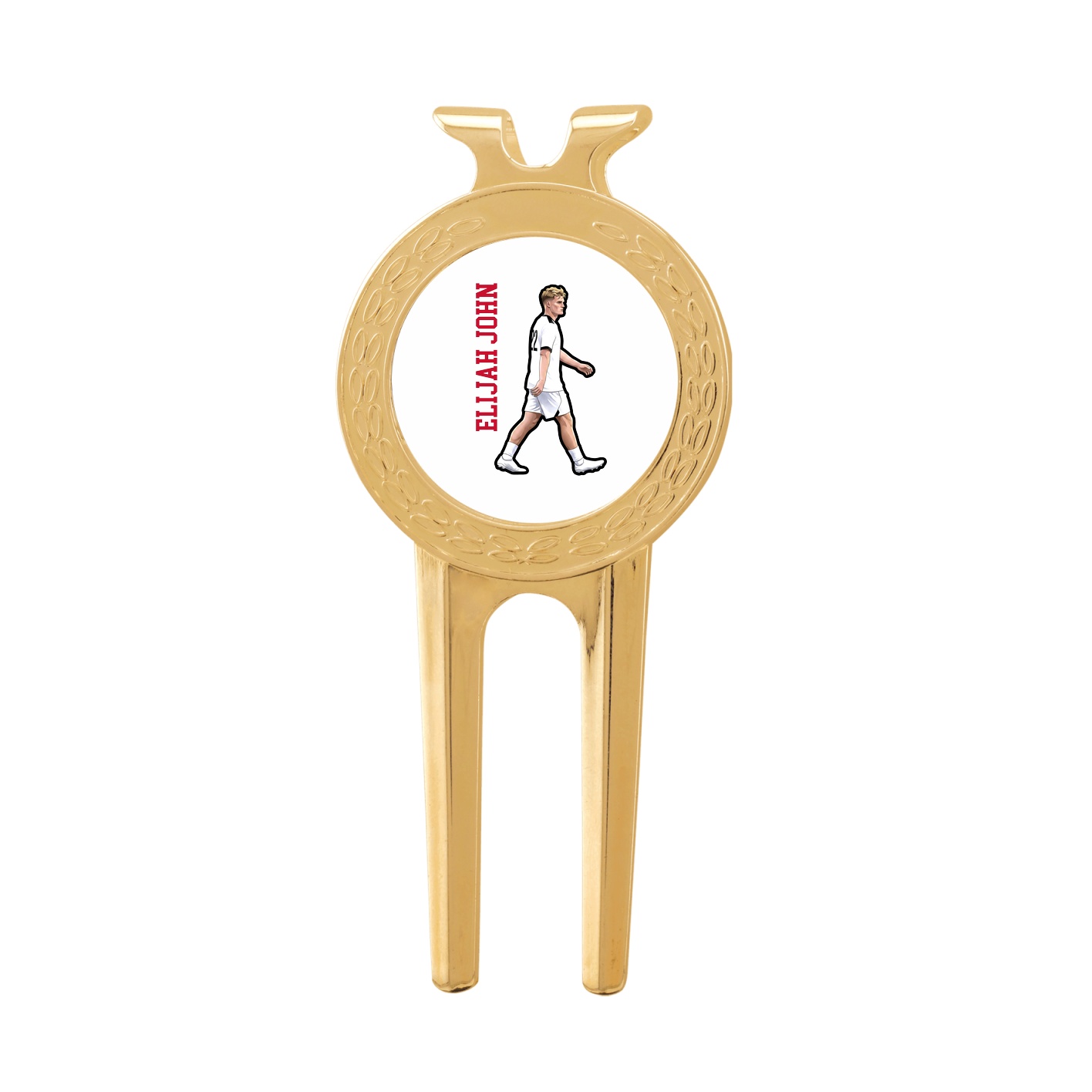 Divot Tool with Ball Marker — Name Vertical in Classic