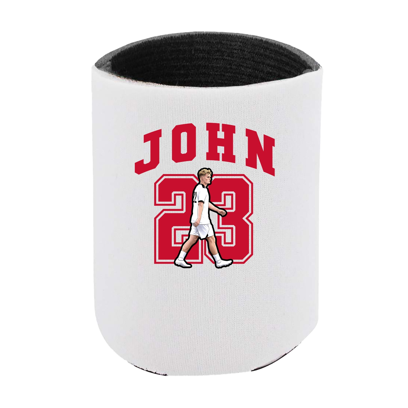 Can Holder — Number in White