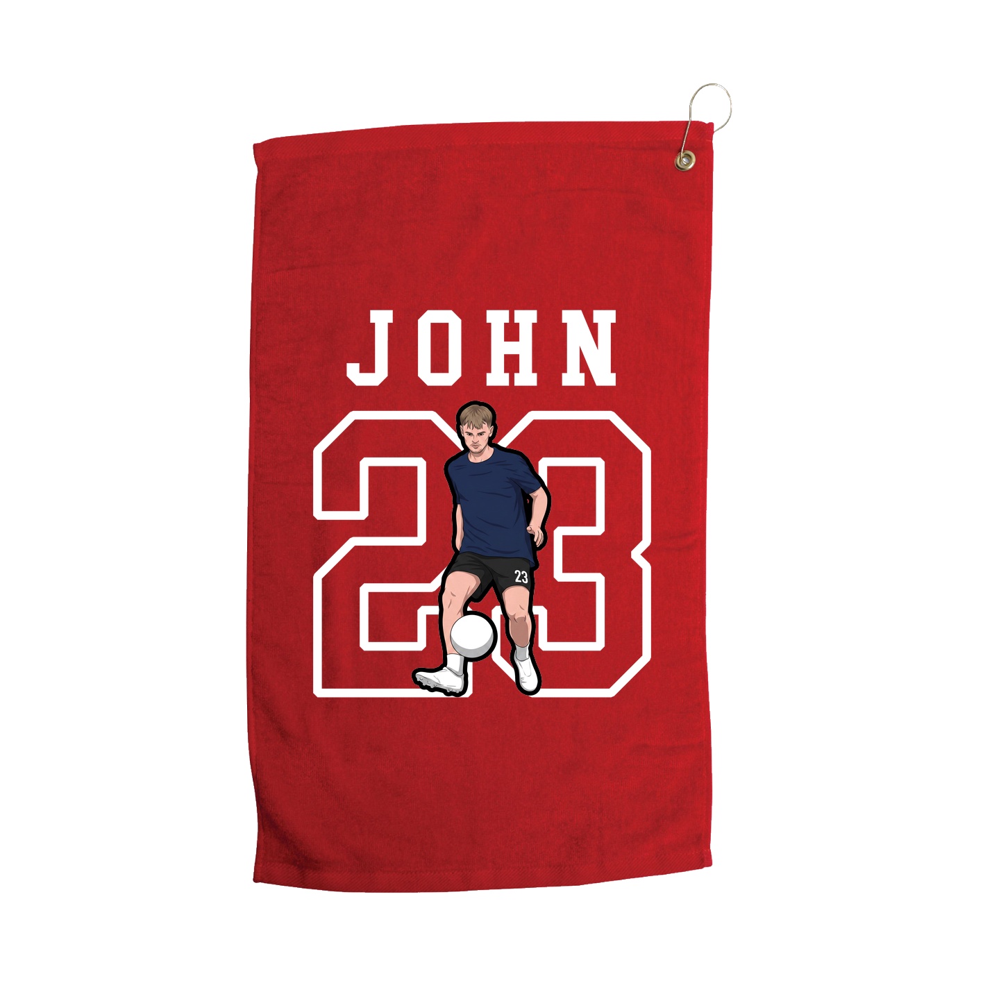 Golf Towel — Shirsey in Red