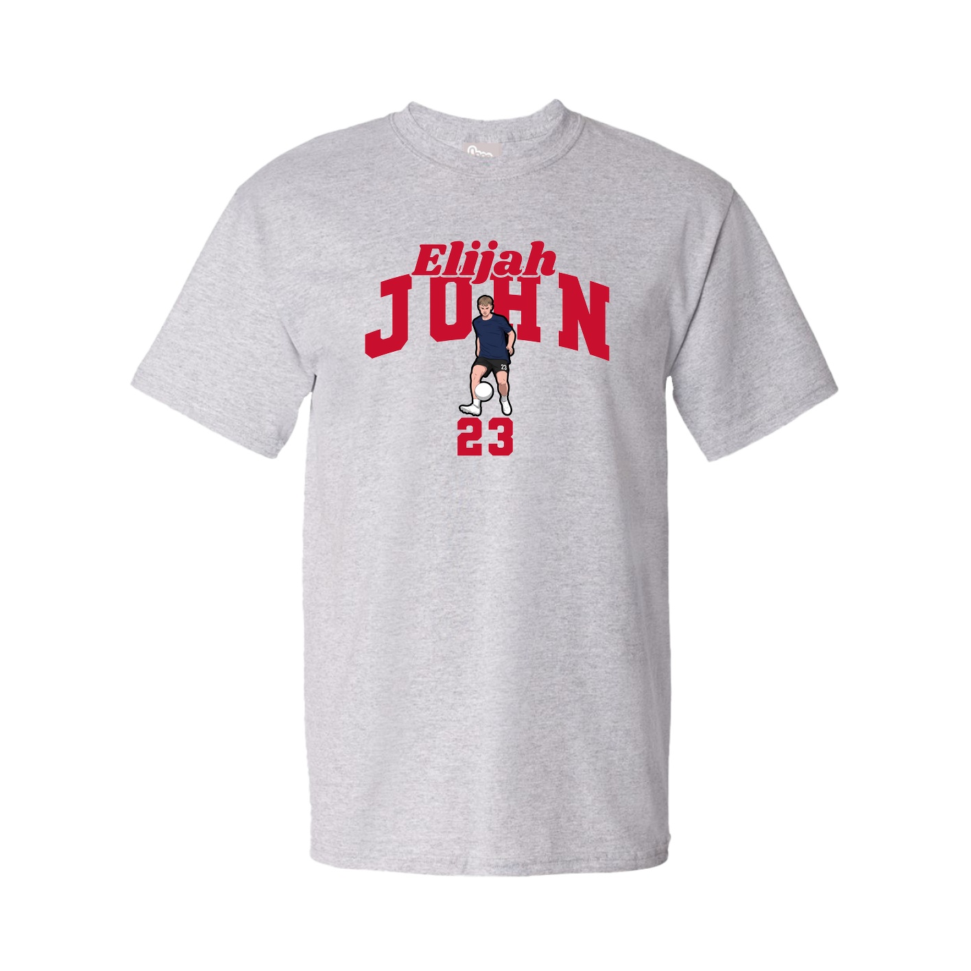 Tee — Signature Arch in Grey