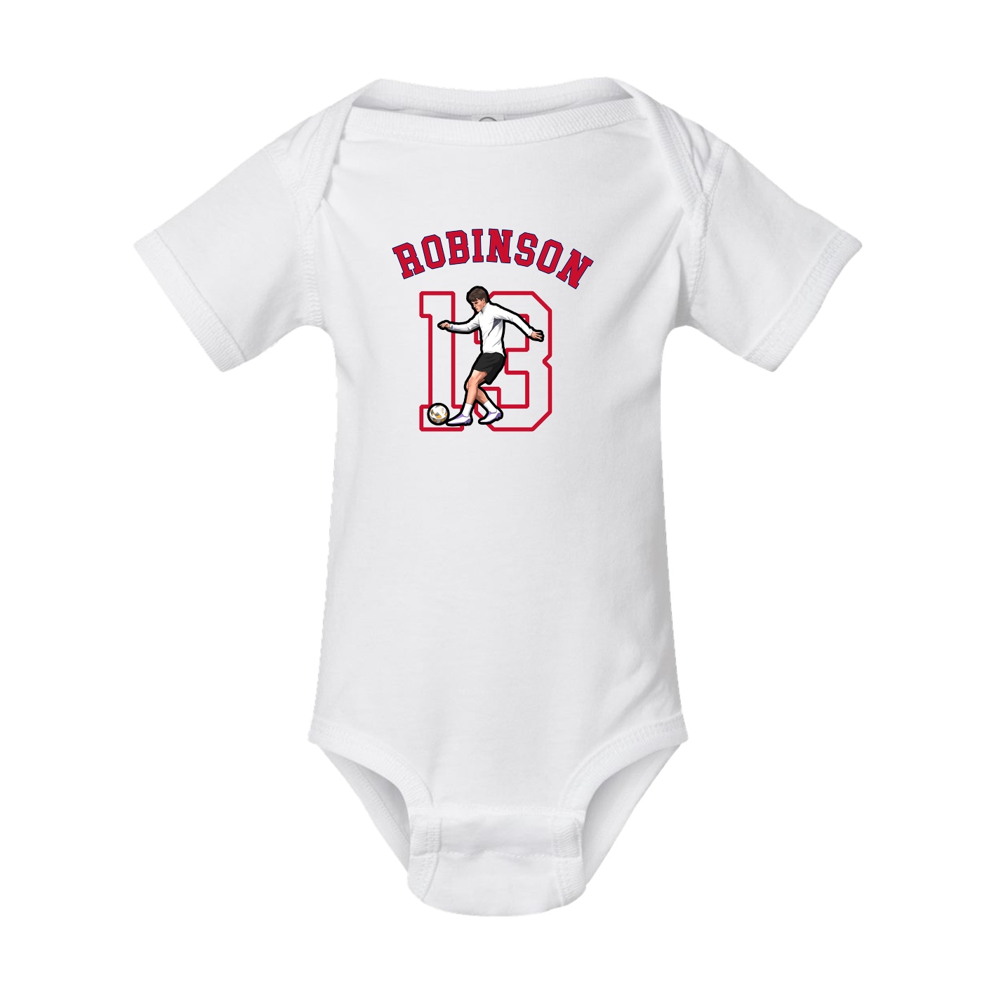 Baby Onesie — Shirsey Arch in White