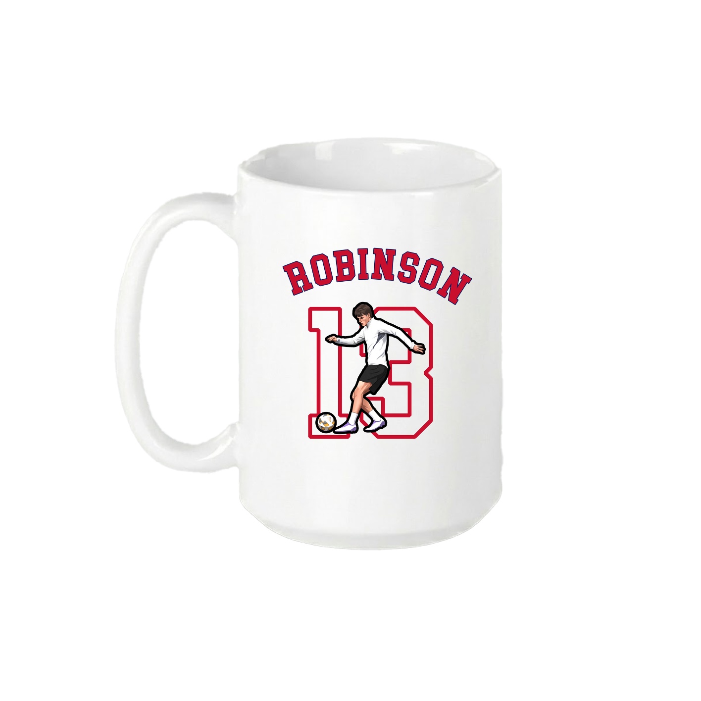 15oz Coffee Mug — Shirsey Arch in White