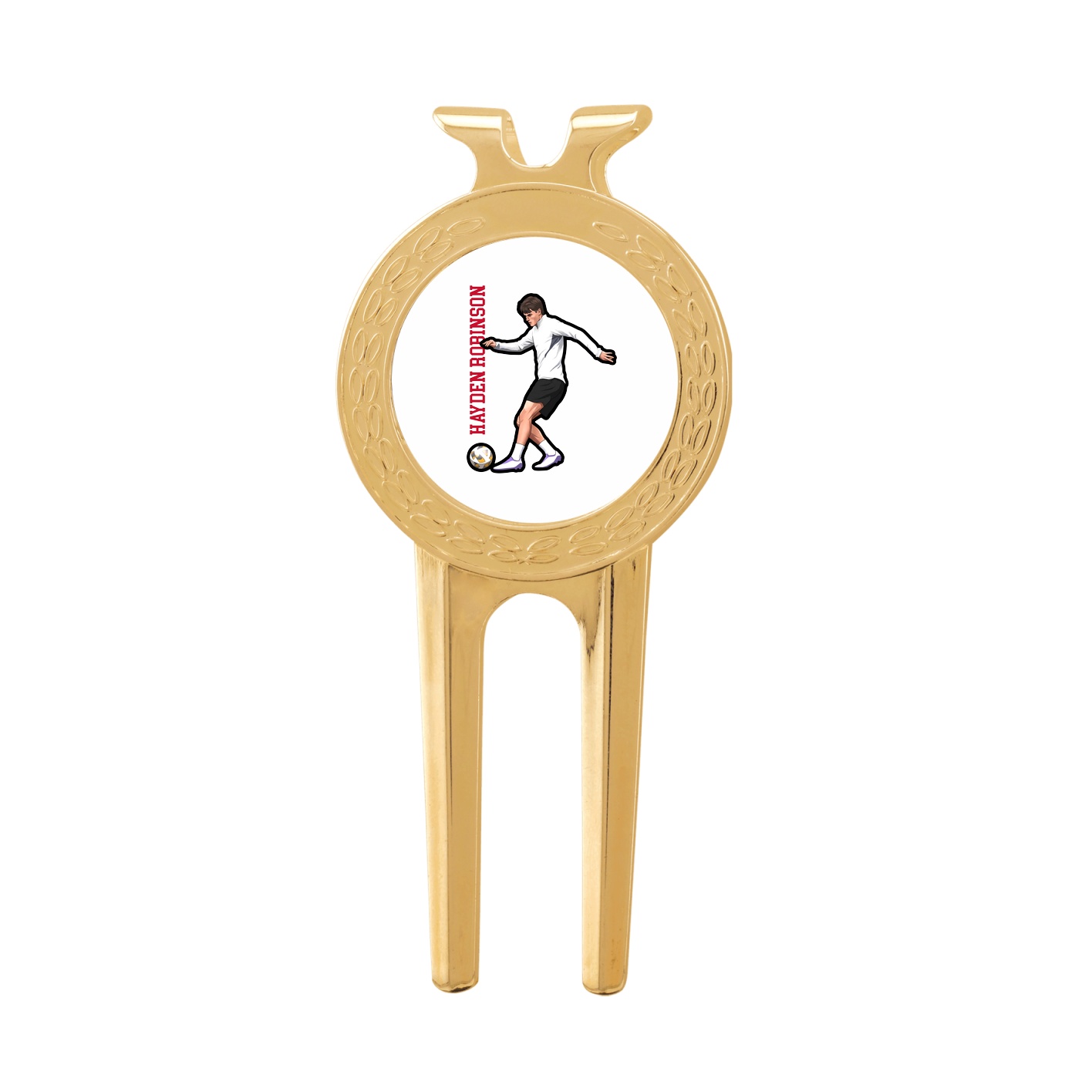 Divot Tool with Ball Marker — Name Vertical in Classic