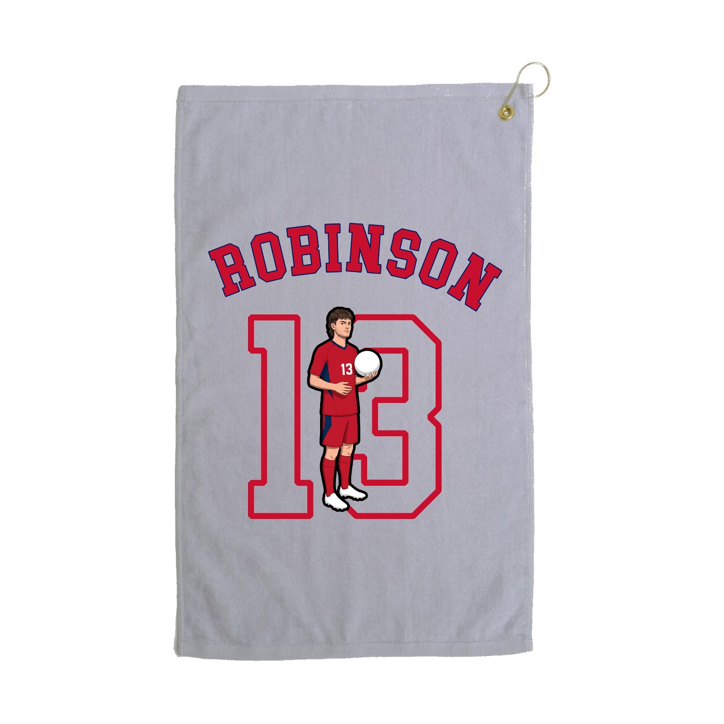 Golf Towel — Shirsey Arch in Grey