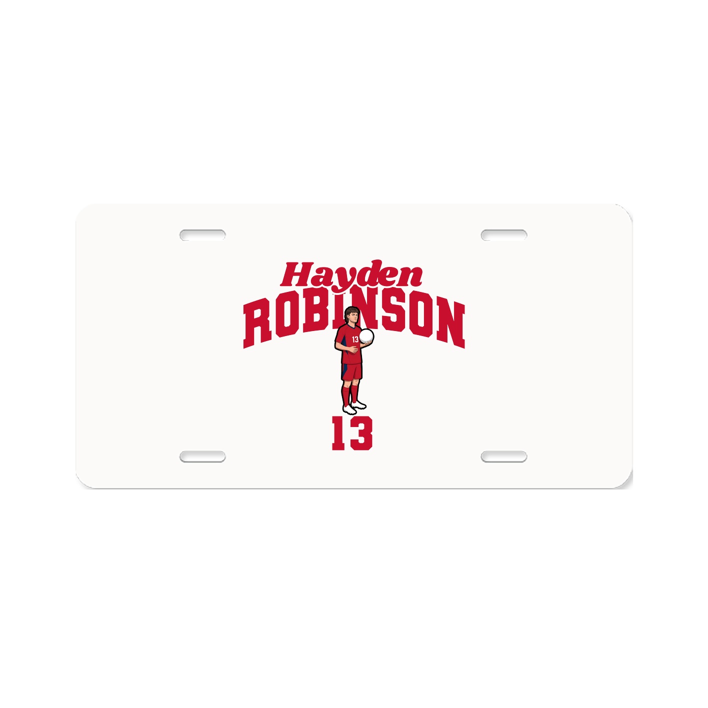 License Plate — Signature Arch in Classic
