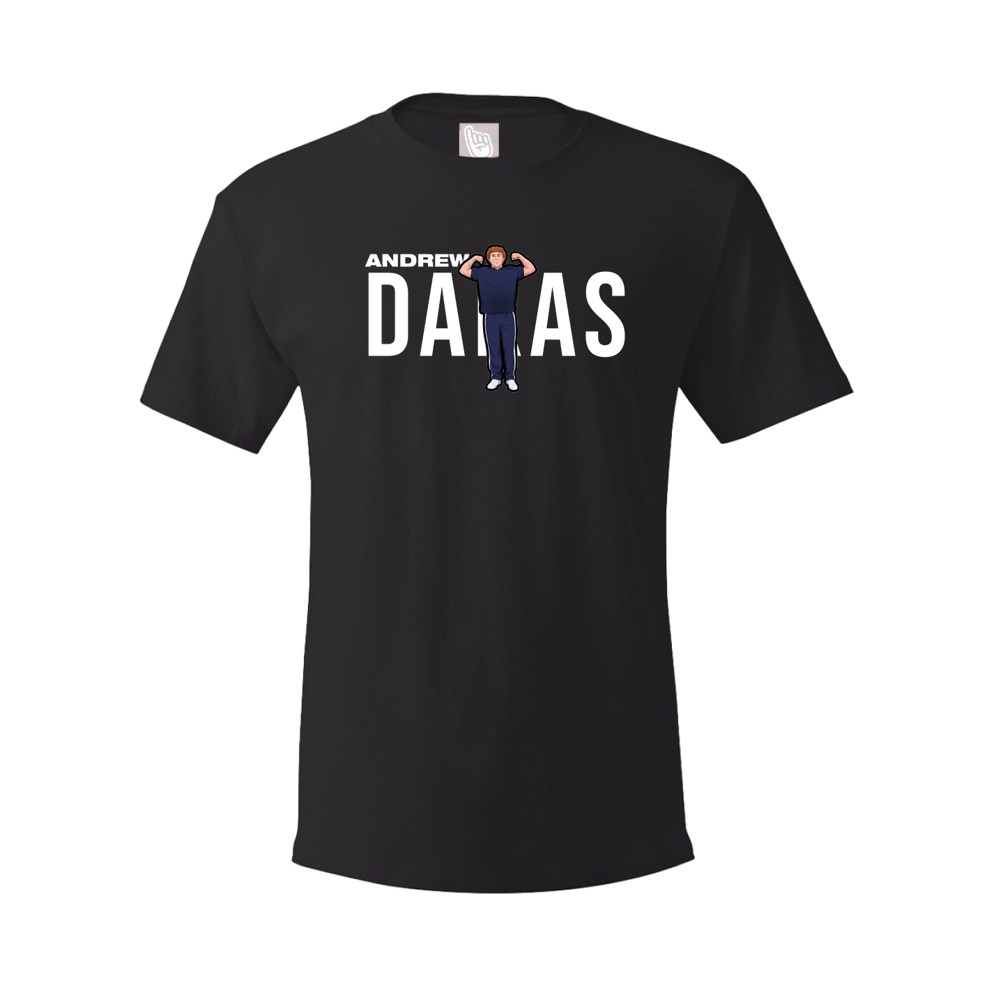 Tee — Player Name in Black